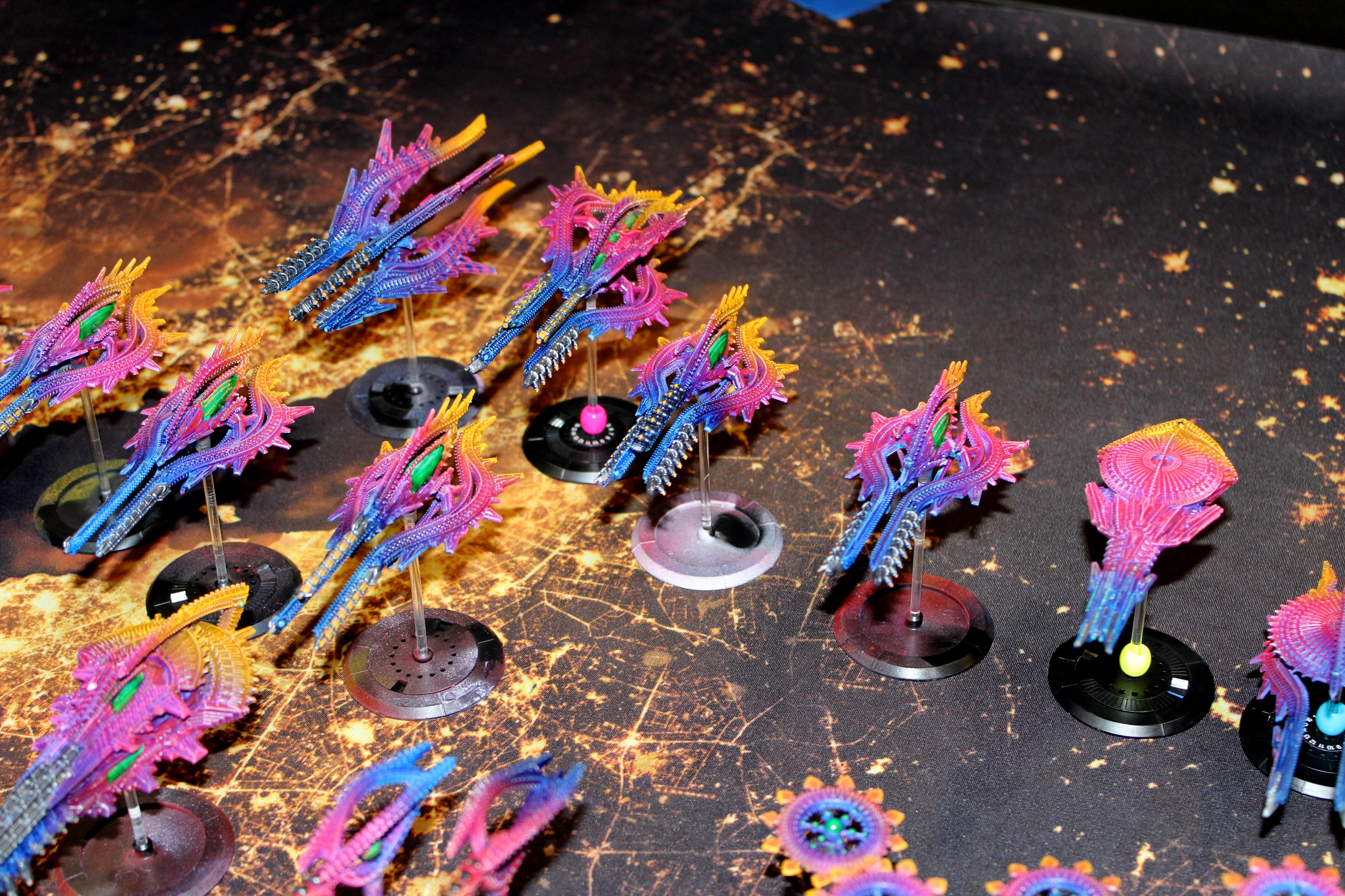 Cruiser, Dropfleet, Frigates, Shaltari, Spaceships, Synthwave