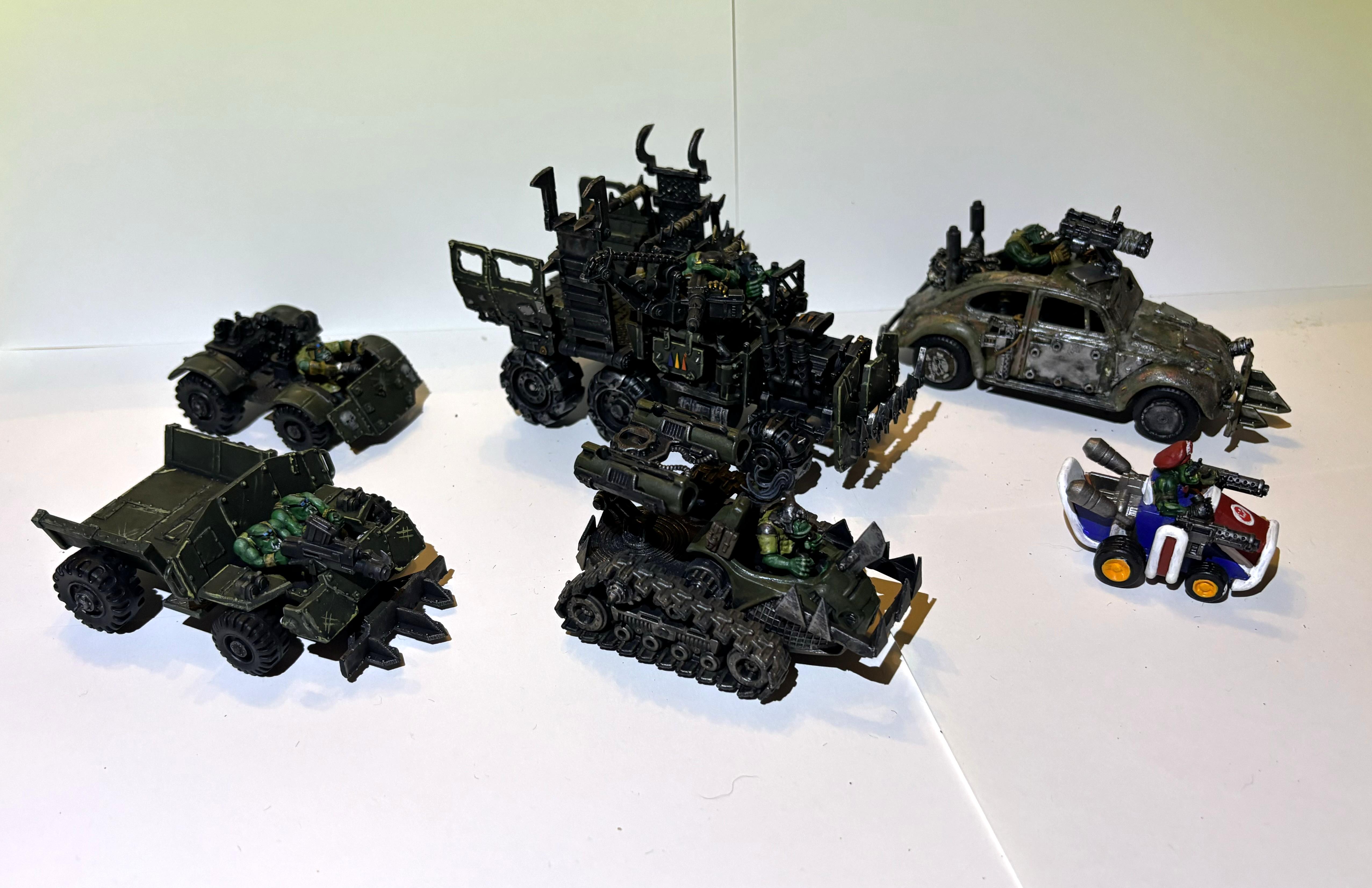 Aircraft, War Buggy, War Quad, War Trike, Warbike