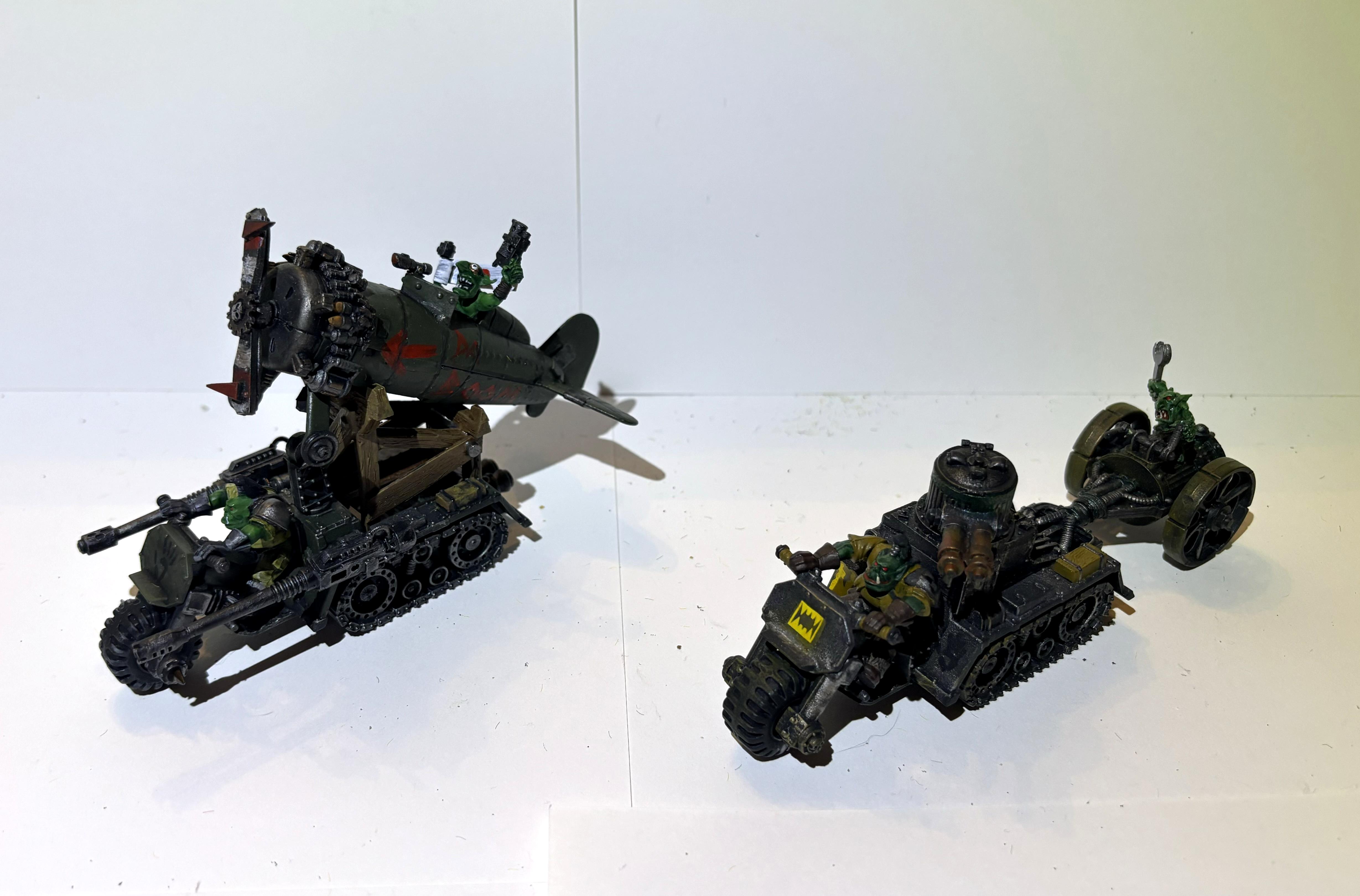 Aircraft, War Buggy, War Quad, War Trike, Warbike