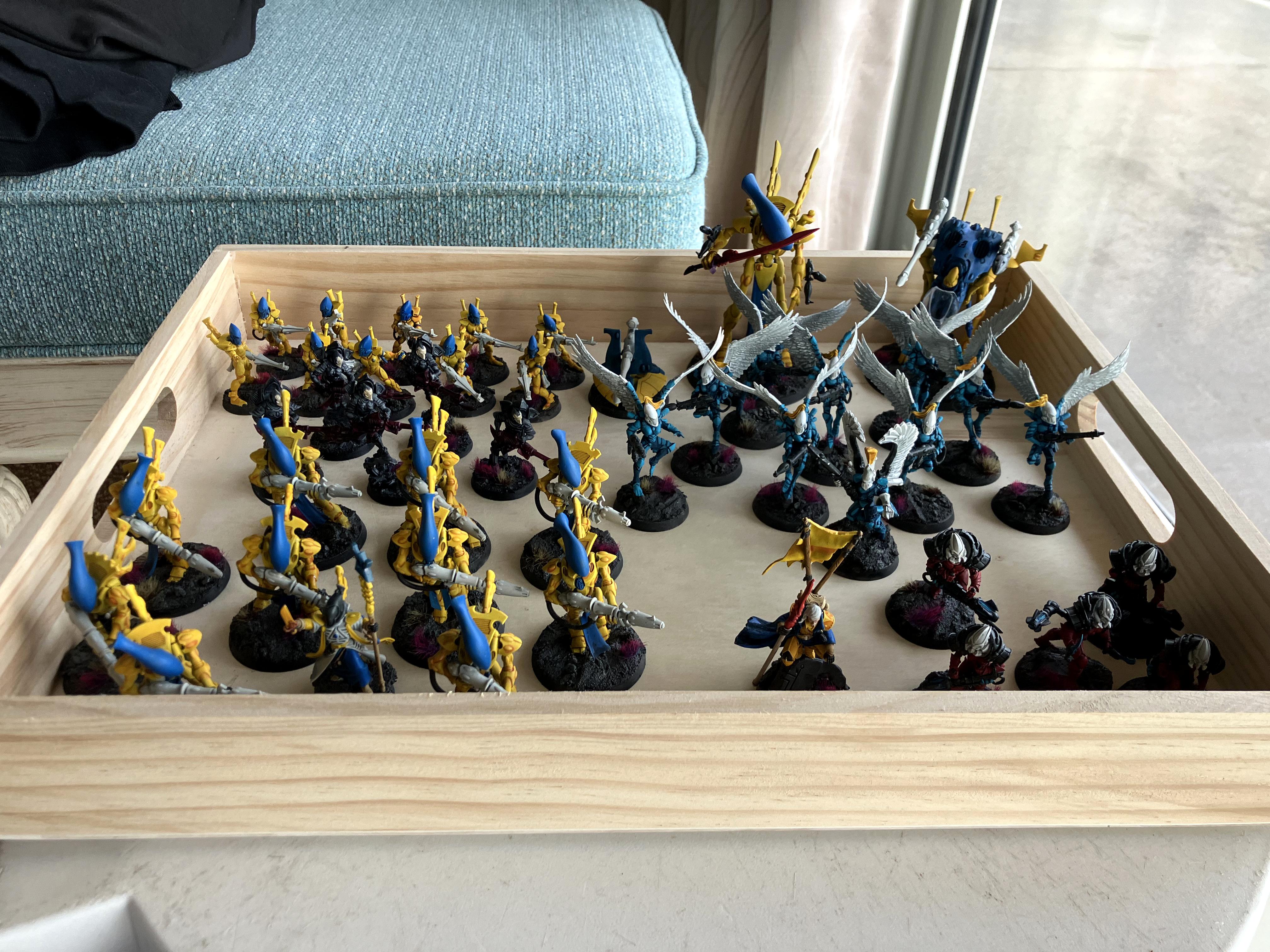 Aeldari, Display Boards, Eldar, Iyanden, Narrative, Rangers, Shorehammer, Speedpaint, Work In Progress