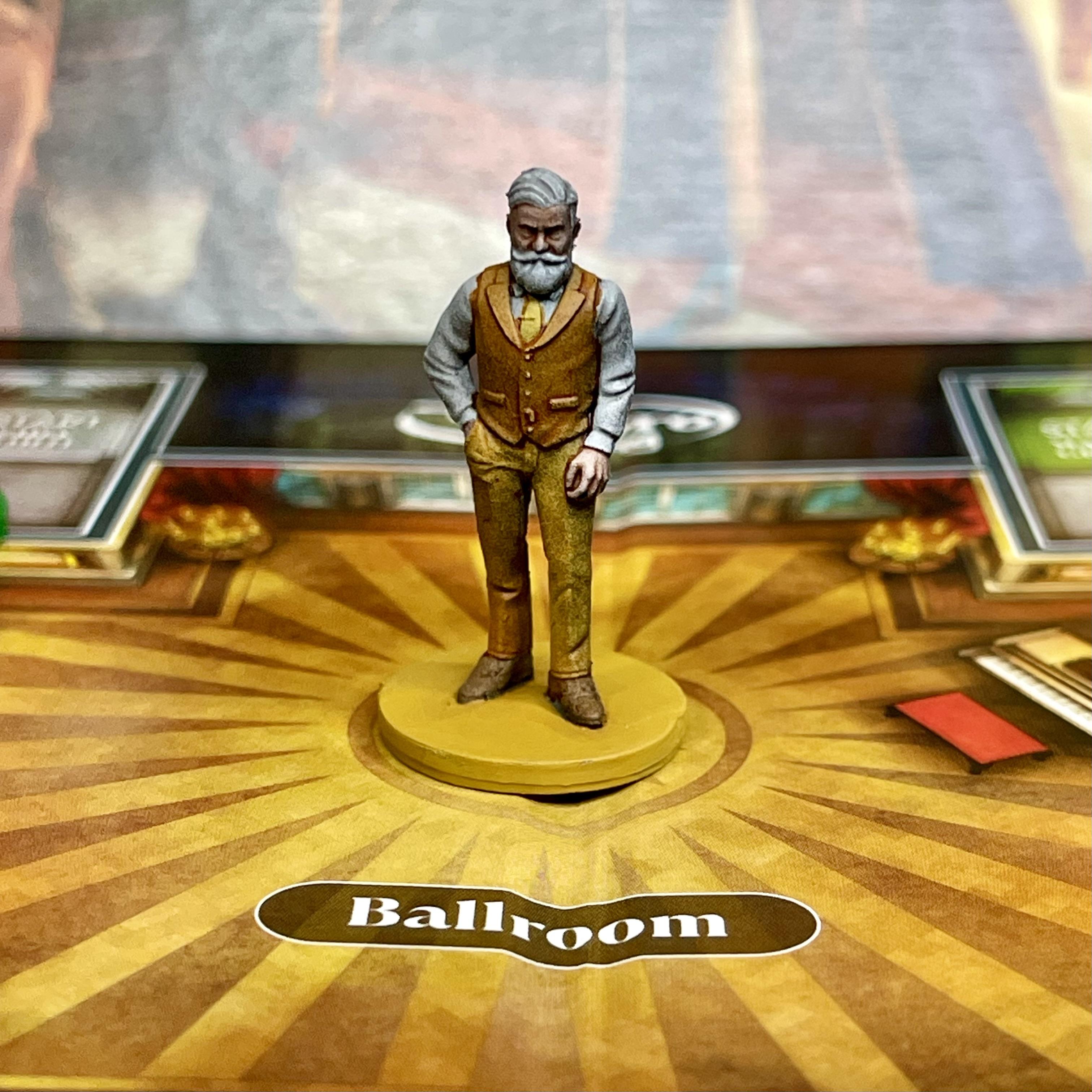 Board Game, Clue, Cluedo, Cluedo 2023, Colonel Mustard
