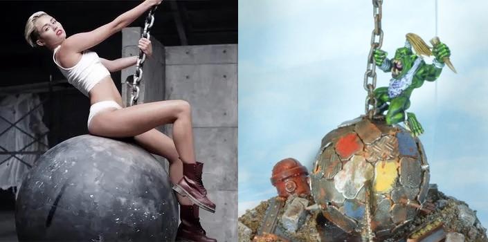Conversion, Miley Cyrus, Orks, Wrecking Ball