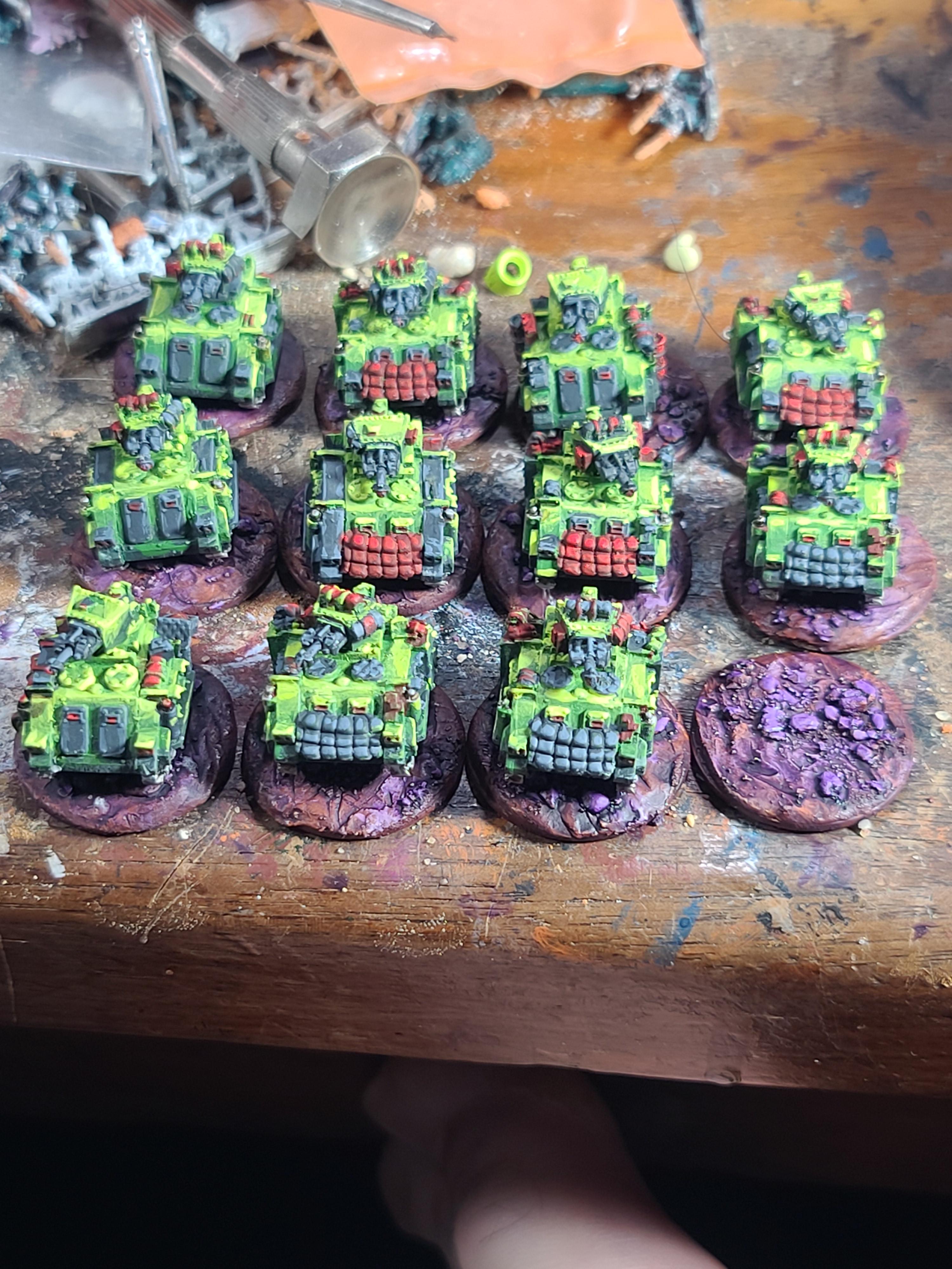 6mm, Epic, Epic Armageddon, Games Workshop, Razorback, Salamanders, Space Marines, Warhammer 40,000