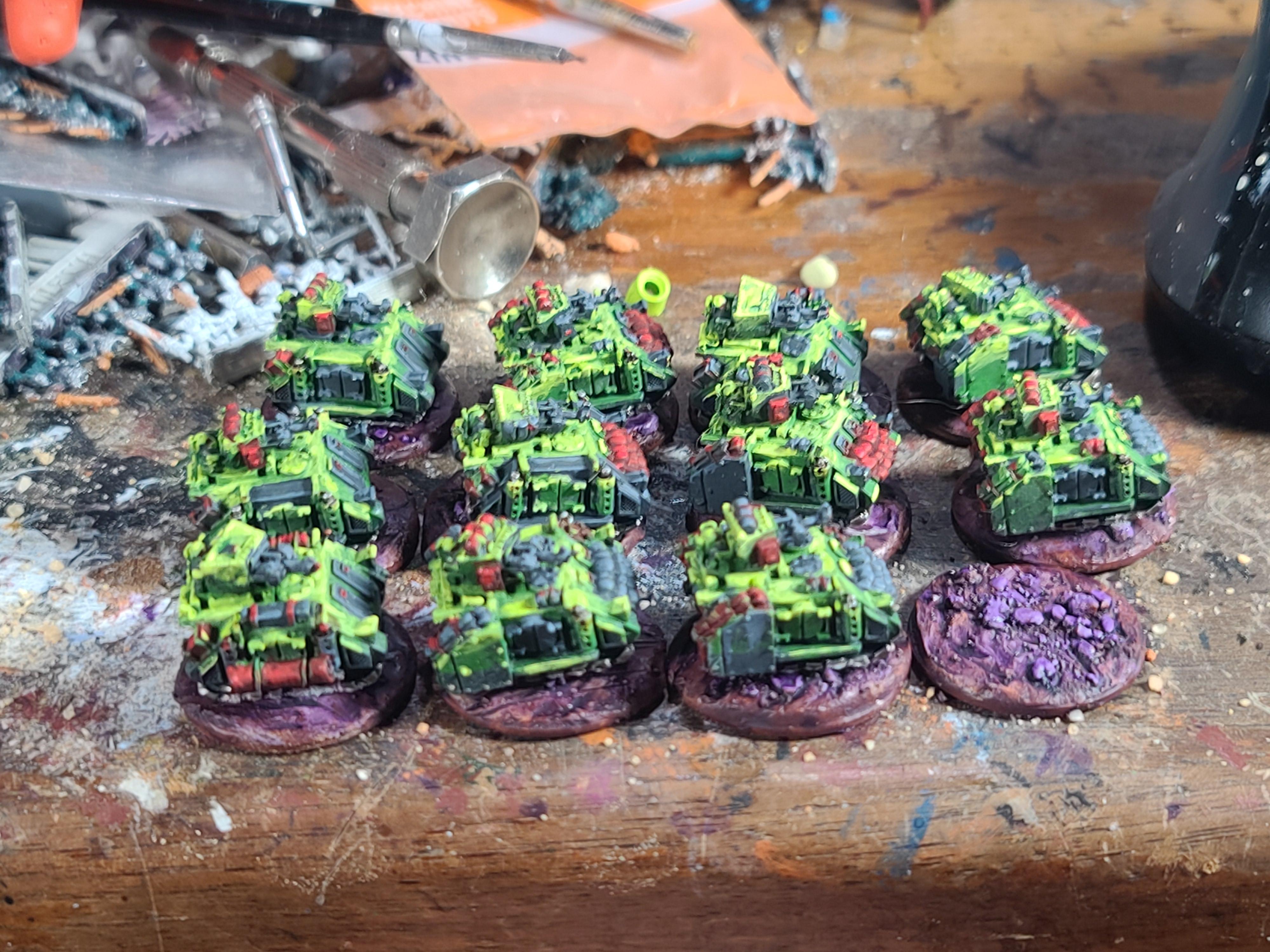 6mm, Epic, Epic Armageddon, Games Workshop, Razorback, Salamanders, Space Marines, Warhammer 40,000