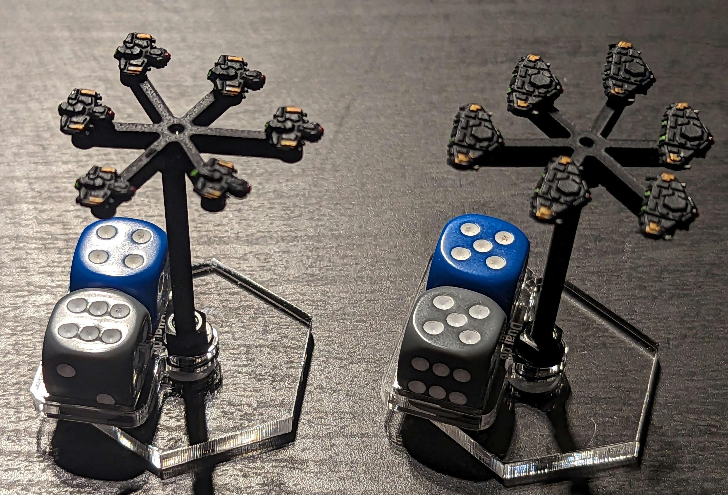 Full Thrust KV fighters