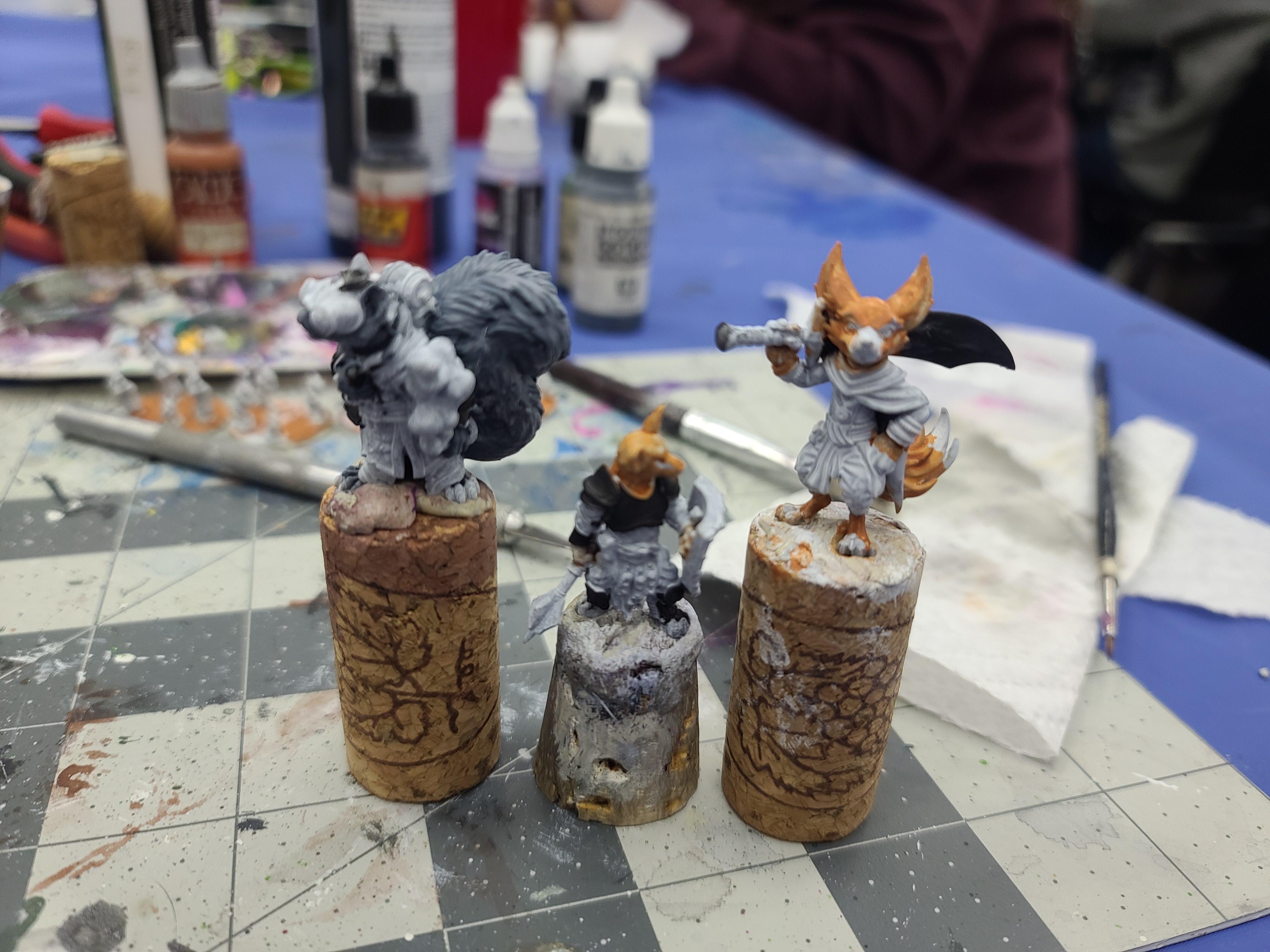 3d Print, Animal Adventurers, Corgi, Duncan Shadow, Dungeons And Dragons, Fennec Fox, Goonmaster, Only-games.co, Squirrel