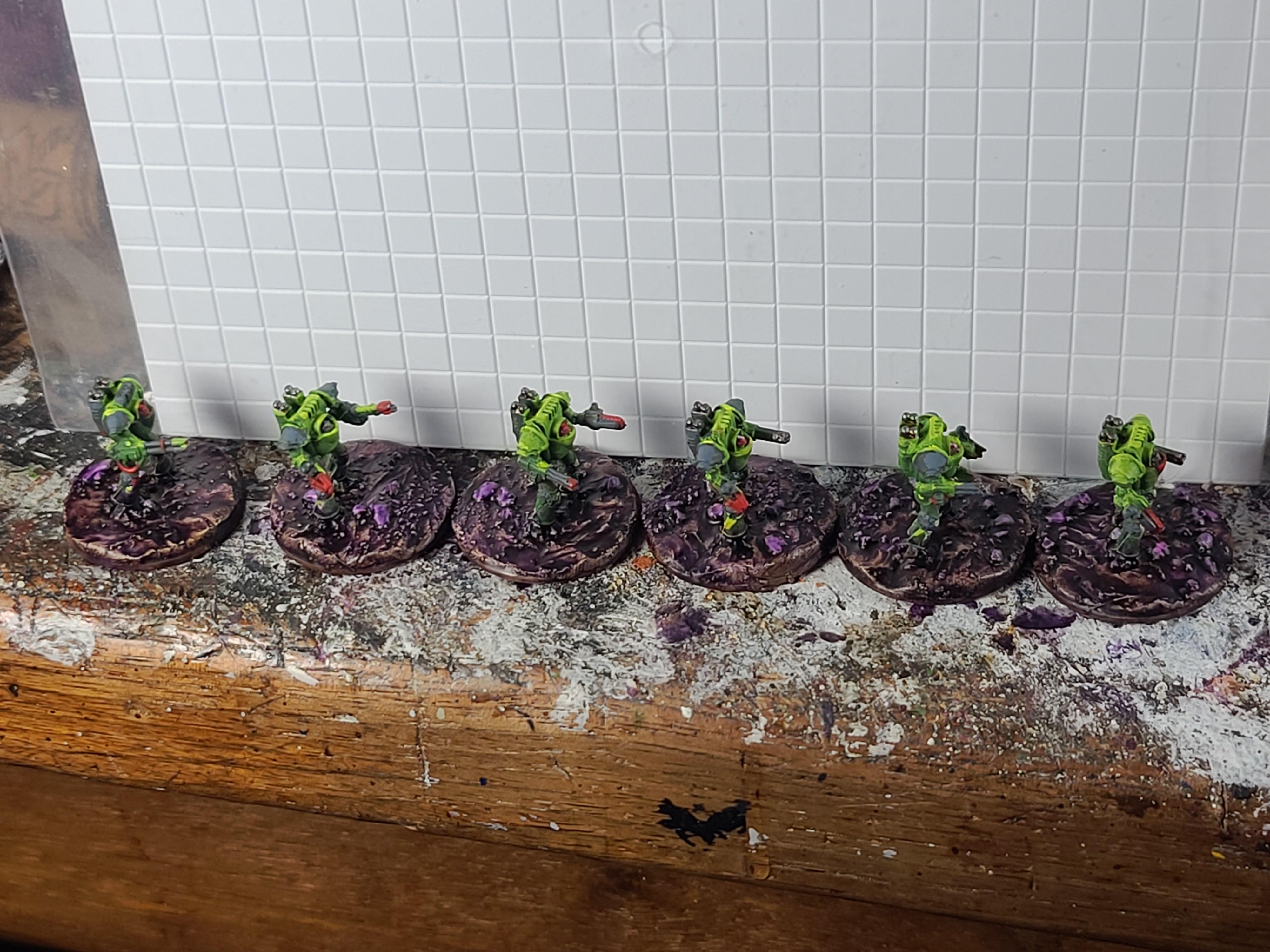 8mm, Contemptor, Dreadnaut, Salamanders, Space Marines, Vanguard Miniatures