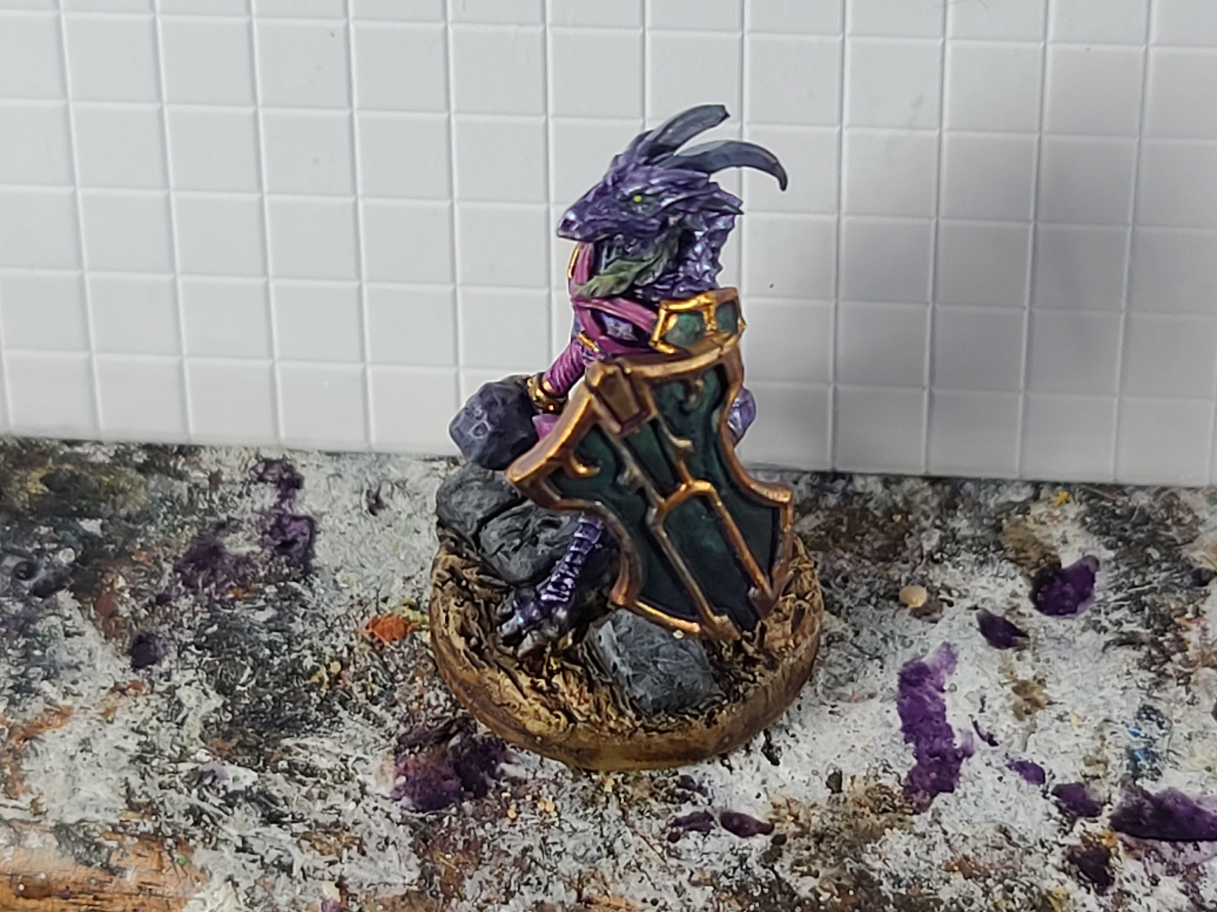Dragonborn, Dungeons And Dragons, Paladin, Reaper Miniatures