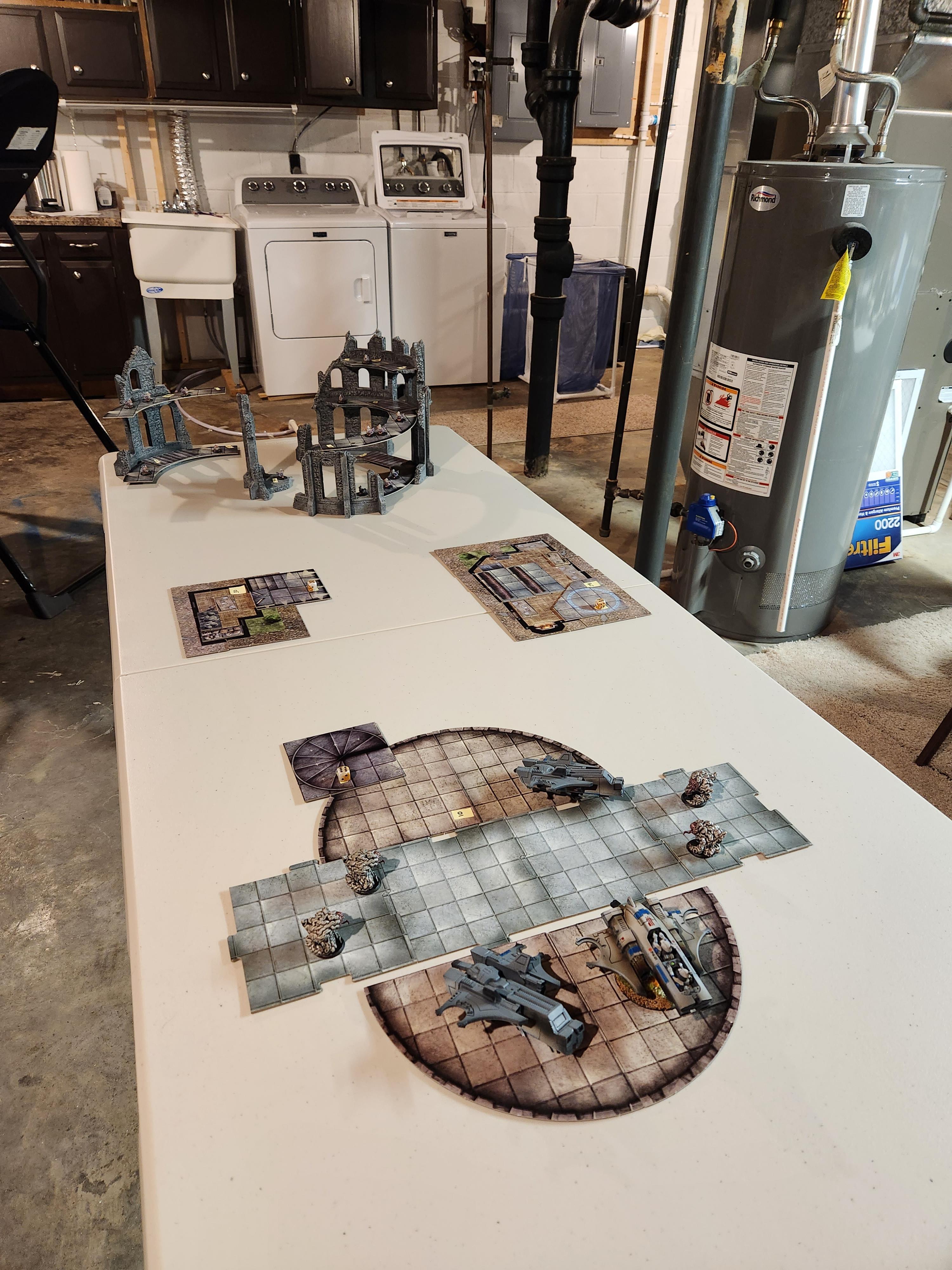 Ancient City Ruins, Dungeon Tiles, Dungeons And Dragons, Pathfinders, Terrain