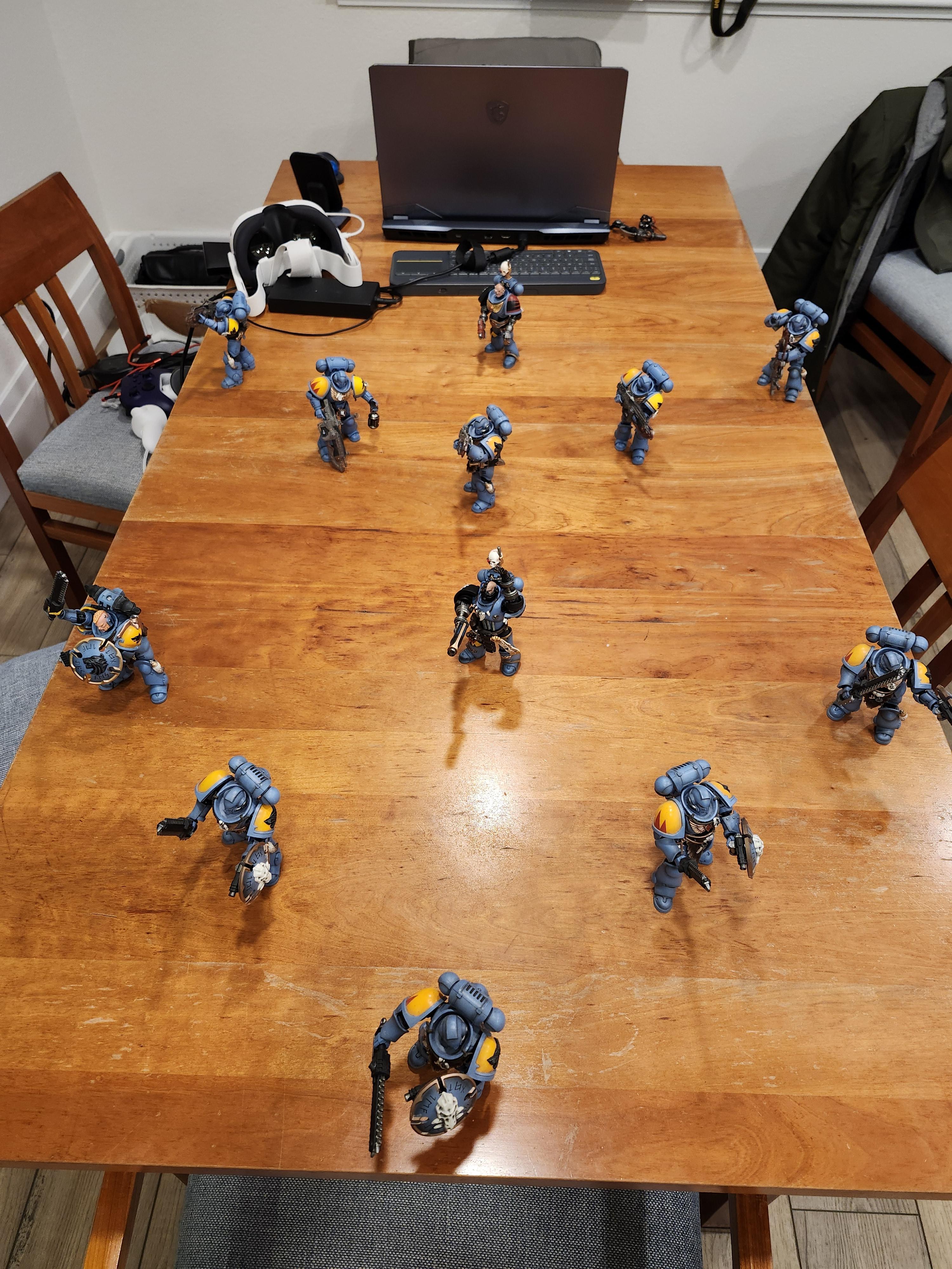 Space Marines, Space Wolf Blood Claw Assault Squad