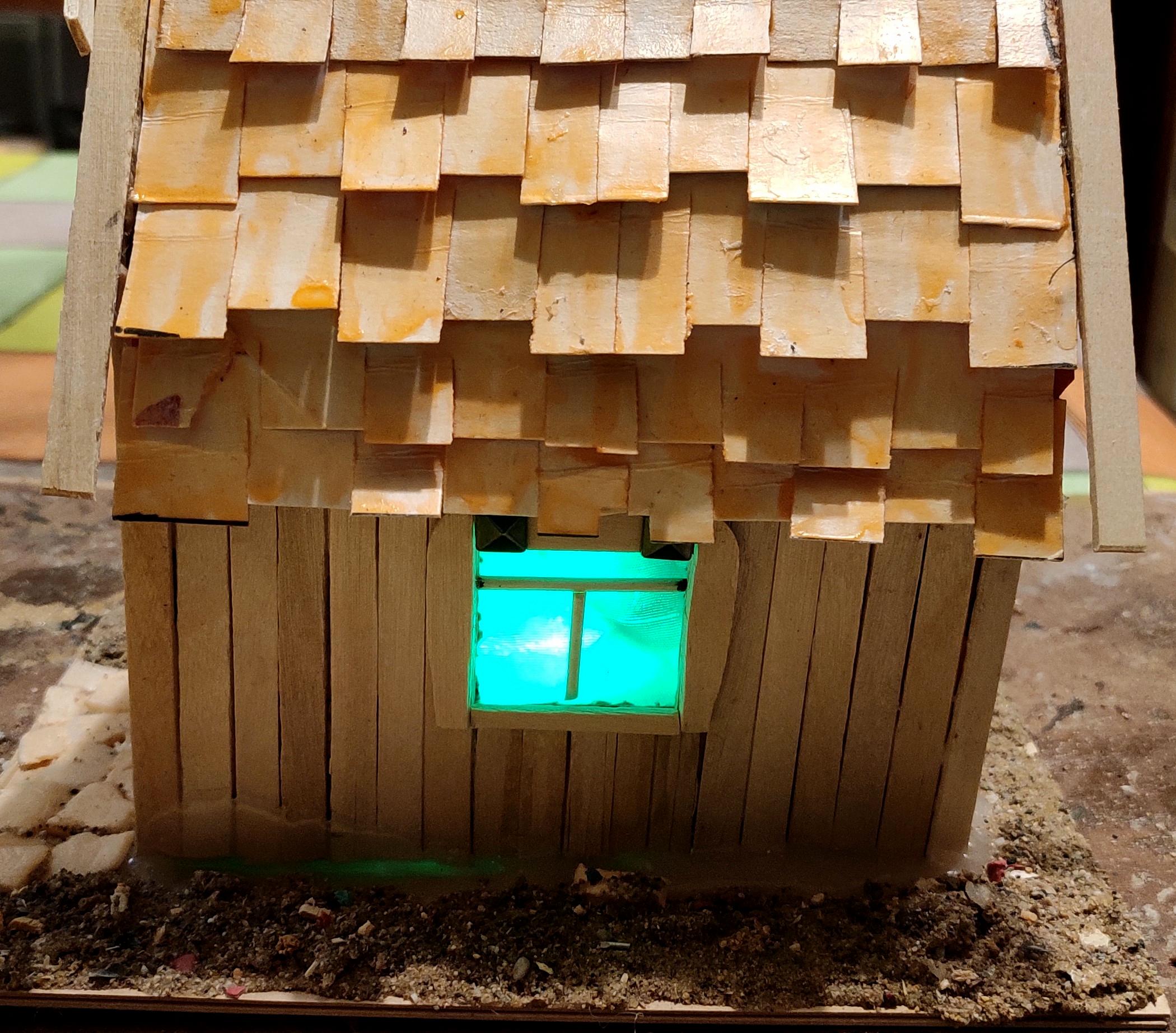 Buildings, Christmas Decoration, Christmas Ornaments, Do-it-yourself, Gift, House, Led Light, New Year, Scratch Build, Snow, Terrain, Wooden, Work In Progress