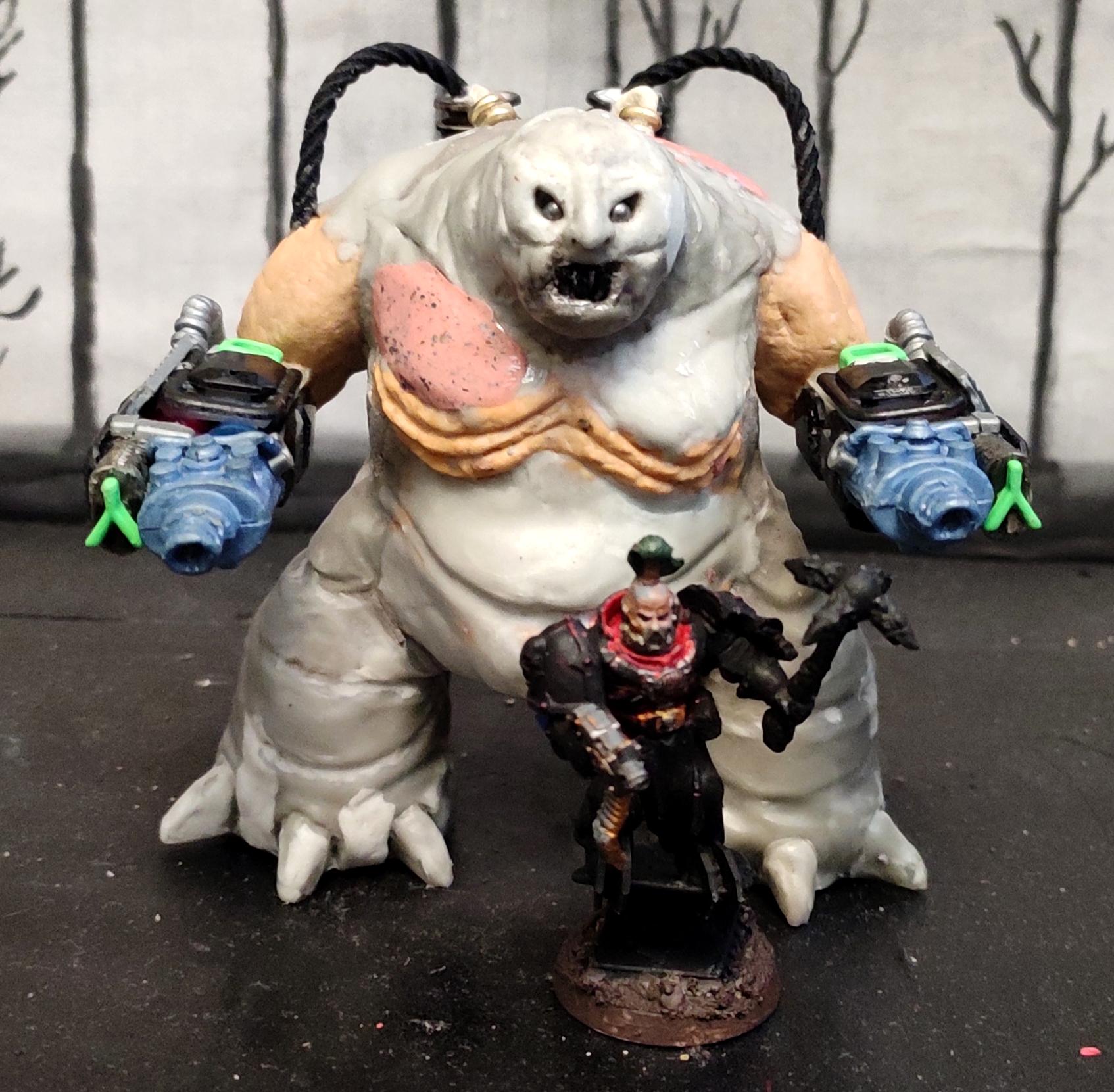 Daemons, Do-it-yourself, Doom, Flamer, Gift, Mancubus, New Year, Putty, Scratch Build, Sculpting, Tehnolog, Work In Progress