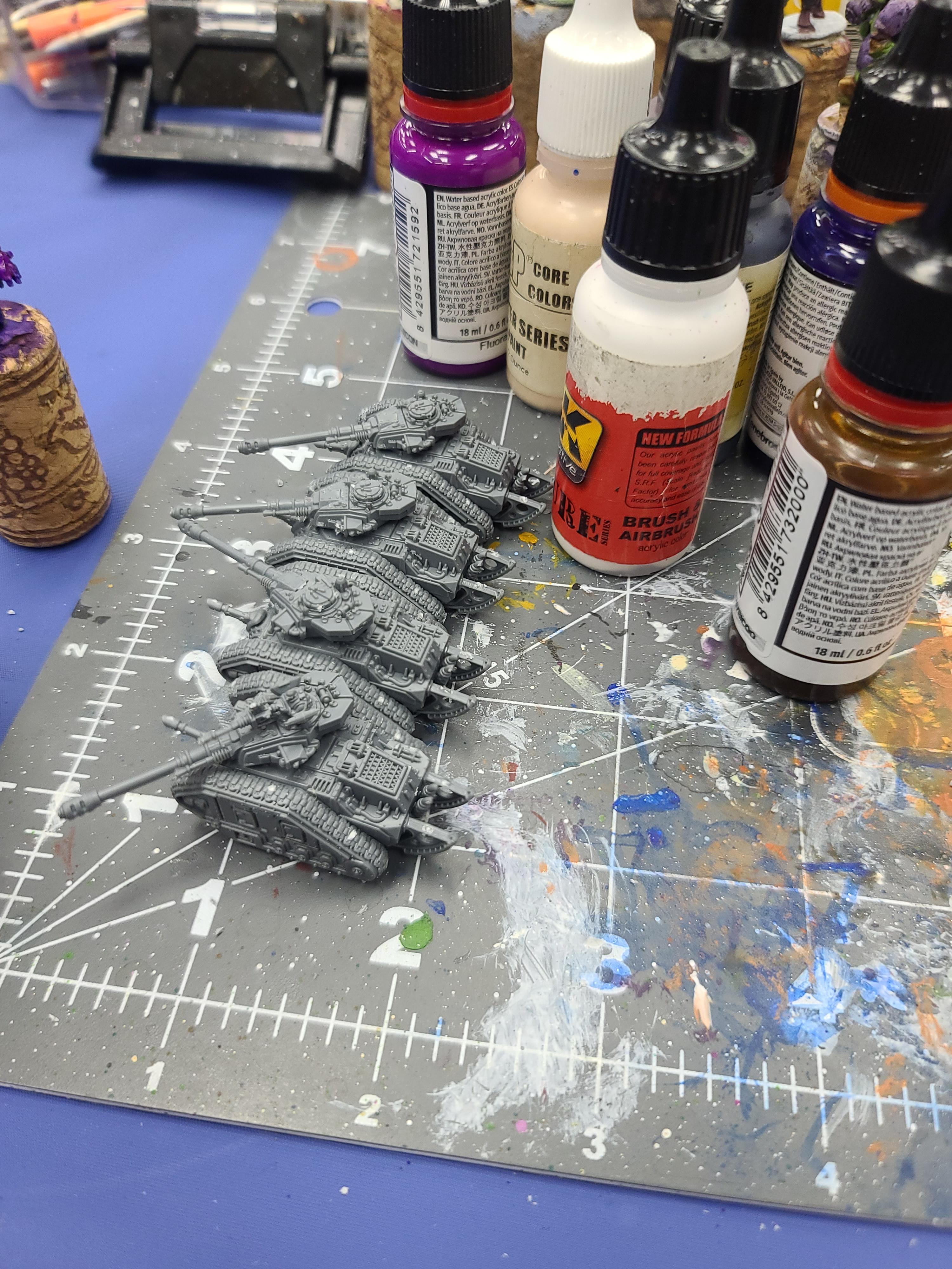 6mm, 8mm, Games Workshop, Legions Imperialis, Leman Russ, Solar Aux, Tank