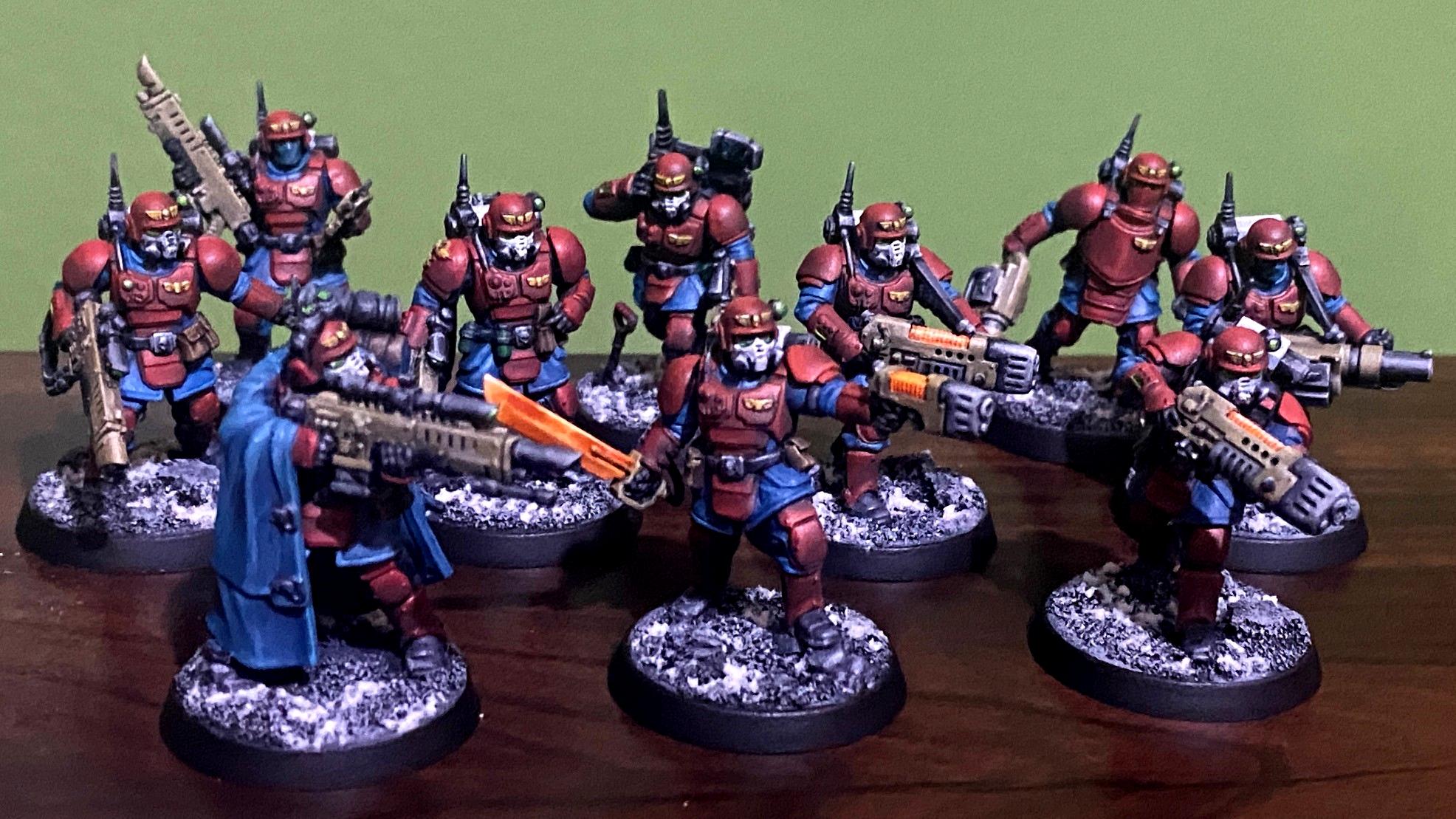 Astra Militarum, Imperial Guard, Kasrkin, Storm Troopers, Tanisaan