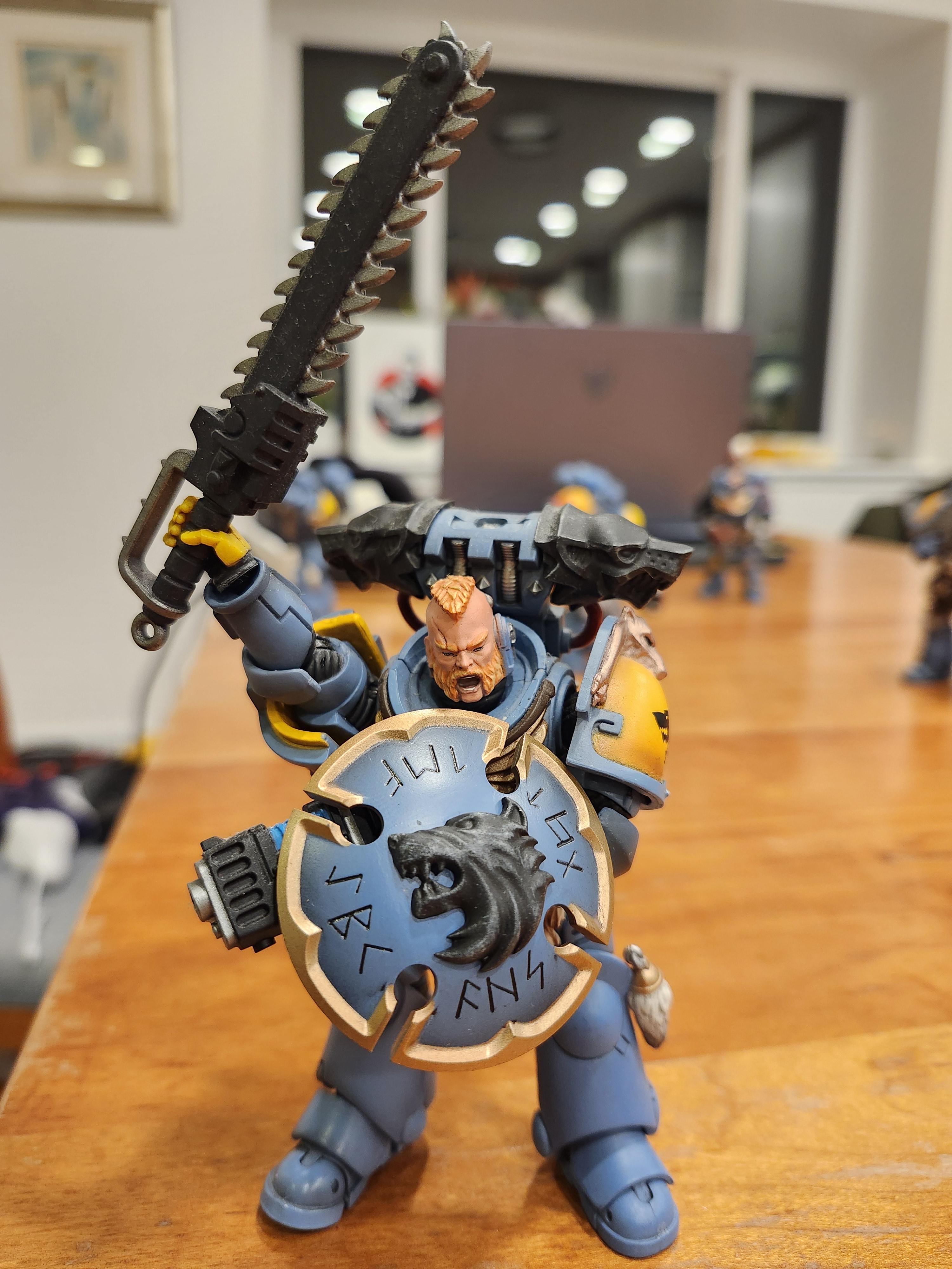 Space Marines, Space Wolves Assault Squad Leader