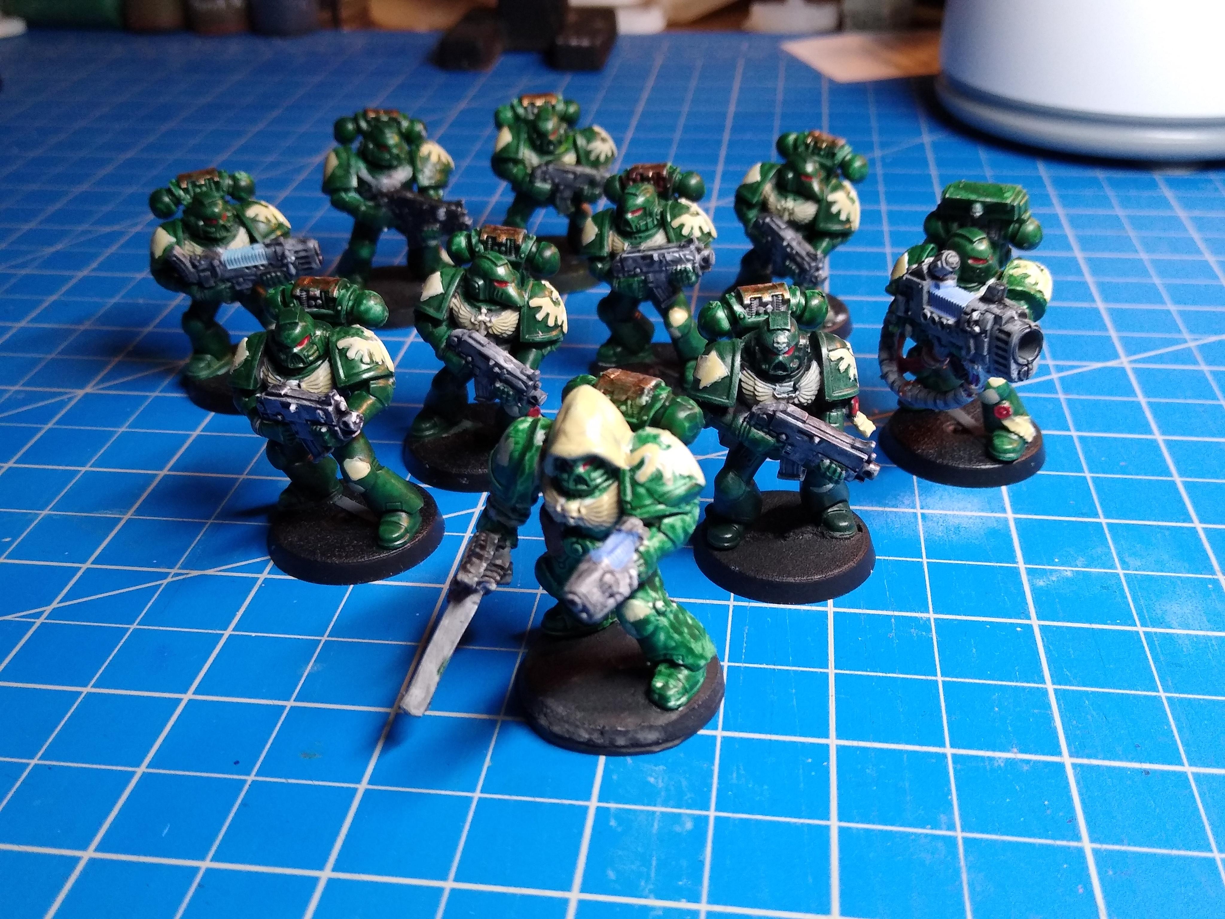 Dark Angels tactical squad