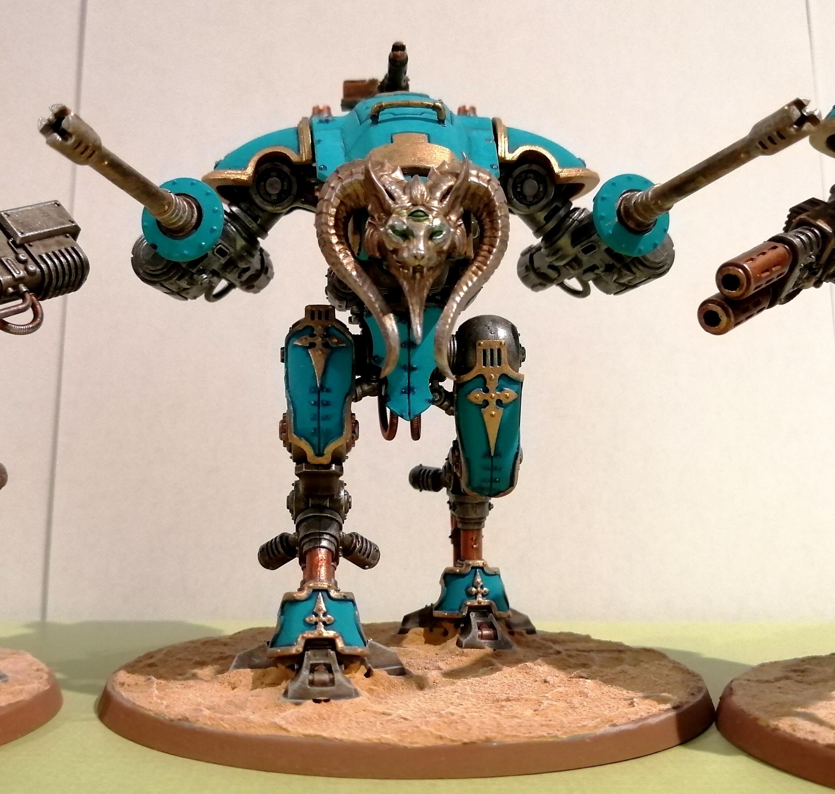 Armiger, Helverin, Knights, Sphiranx, Warglaive, Warhammer 40,000