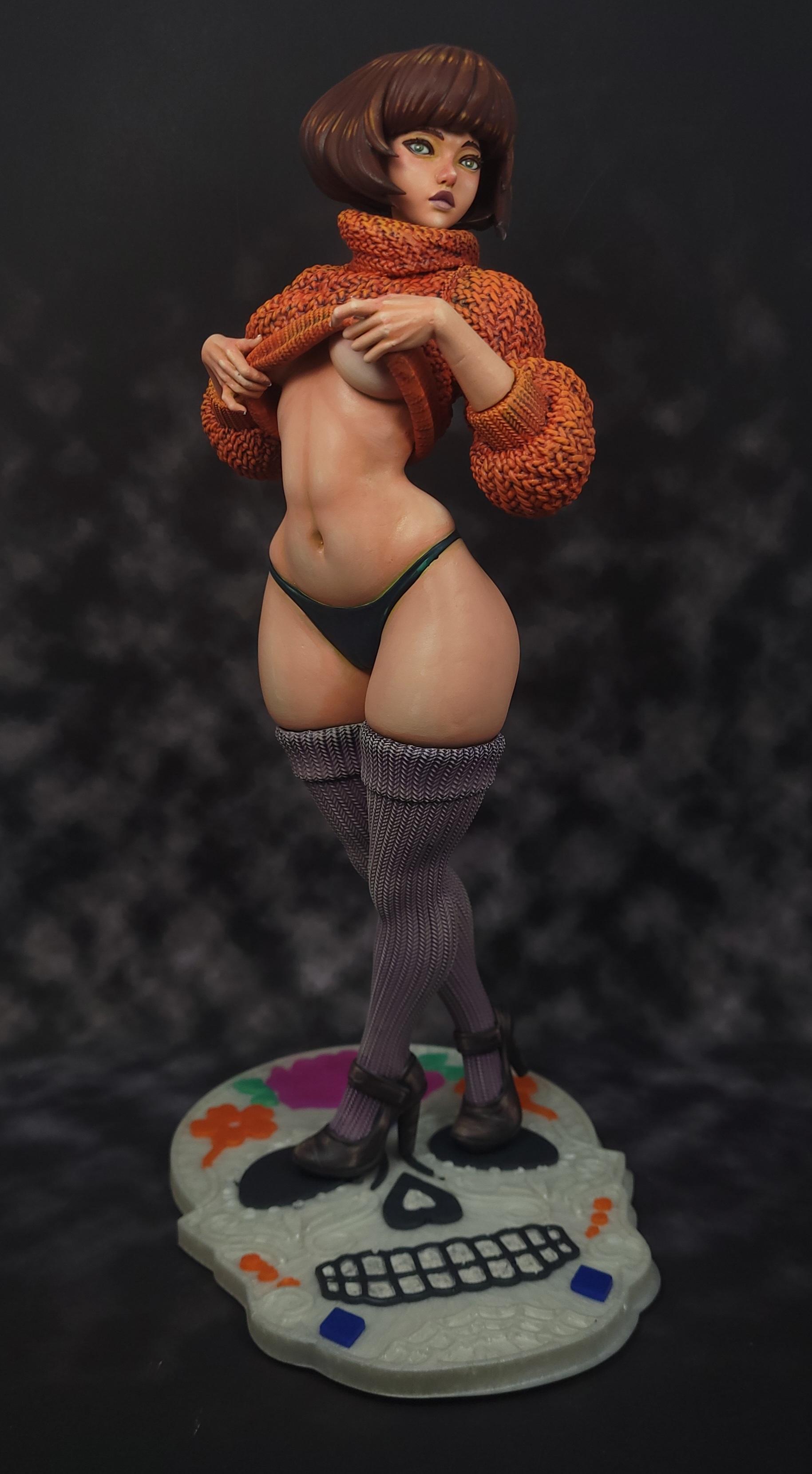 Femenine Body, Large Size Figure, Nsfw, Scooby, Verlma