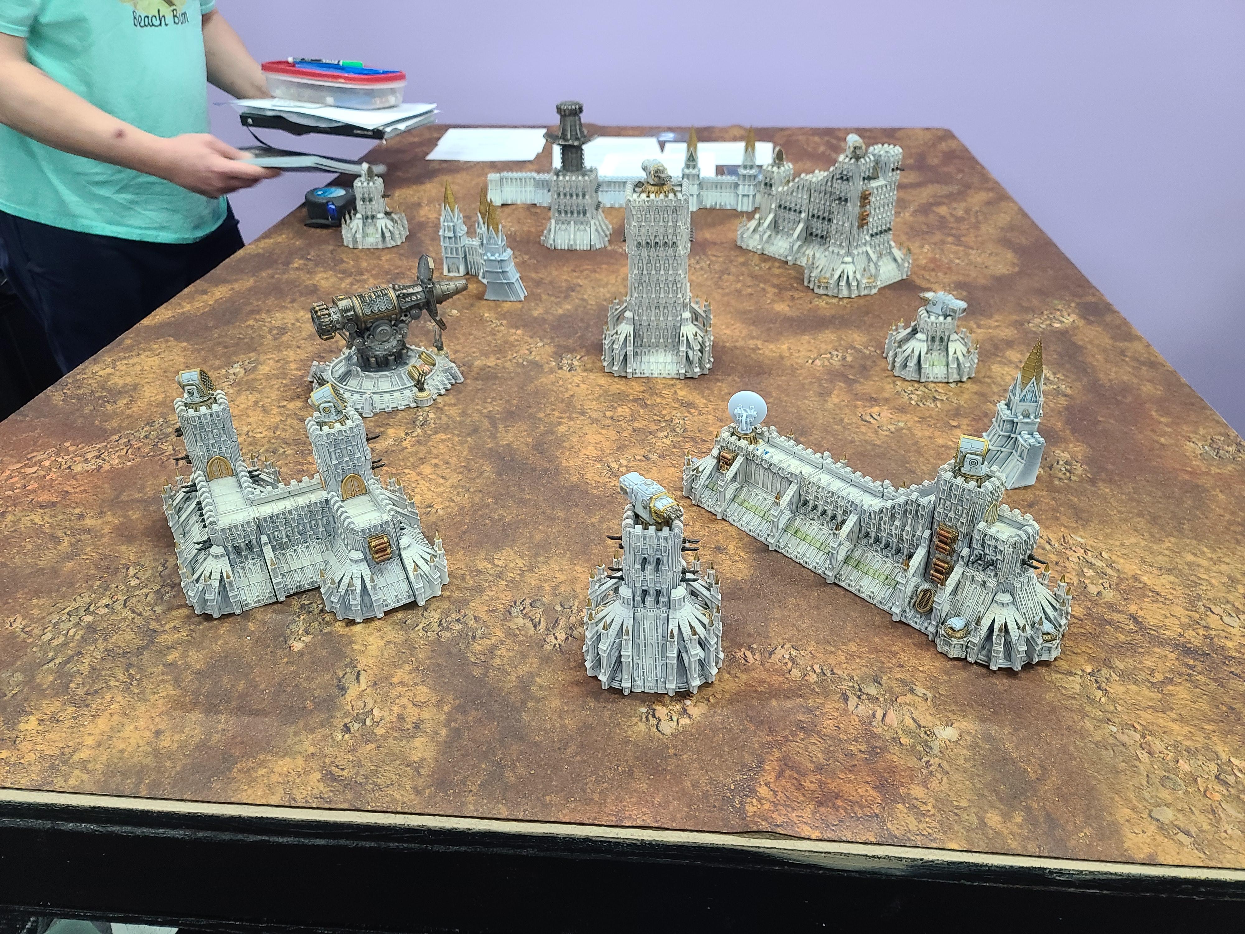 6mm, Adeptus Titanicus, City, Game Pictures, Grimdark Terrain, Terrain