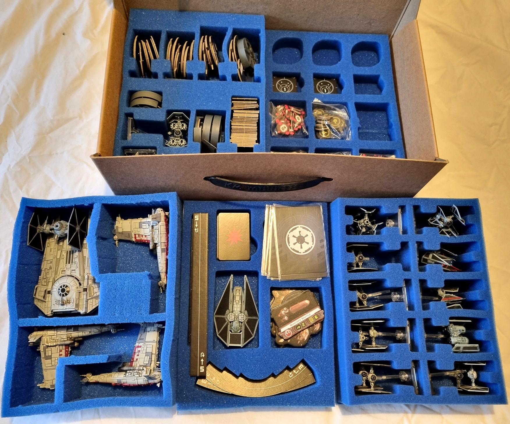 Foam Trays, Kr, Kr Cases, Kr Multicase, Tie-fighters, Transport, X-Wing