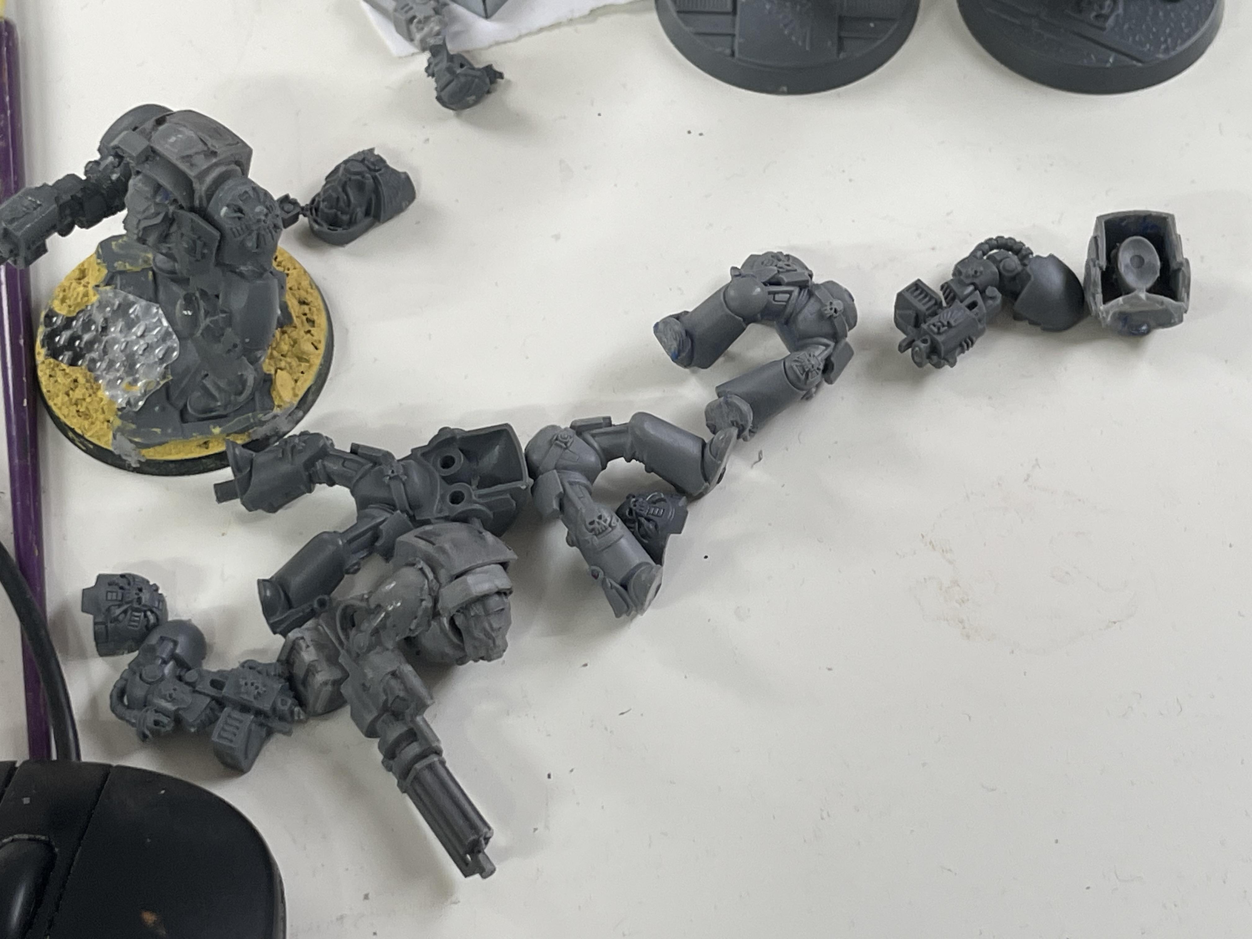 Space Marines, Terminator Armor, Void Panthers, Warhammer 40,000, Warhammer Fantasy, Work In Progress