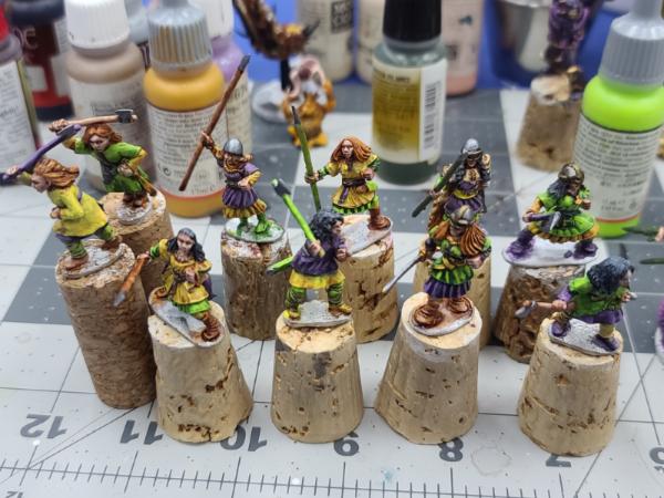 The Dice Bag Lady Shows Off More Painted Shieldmaidens