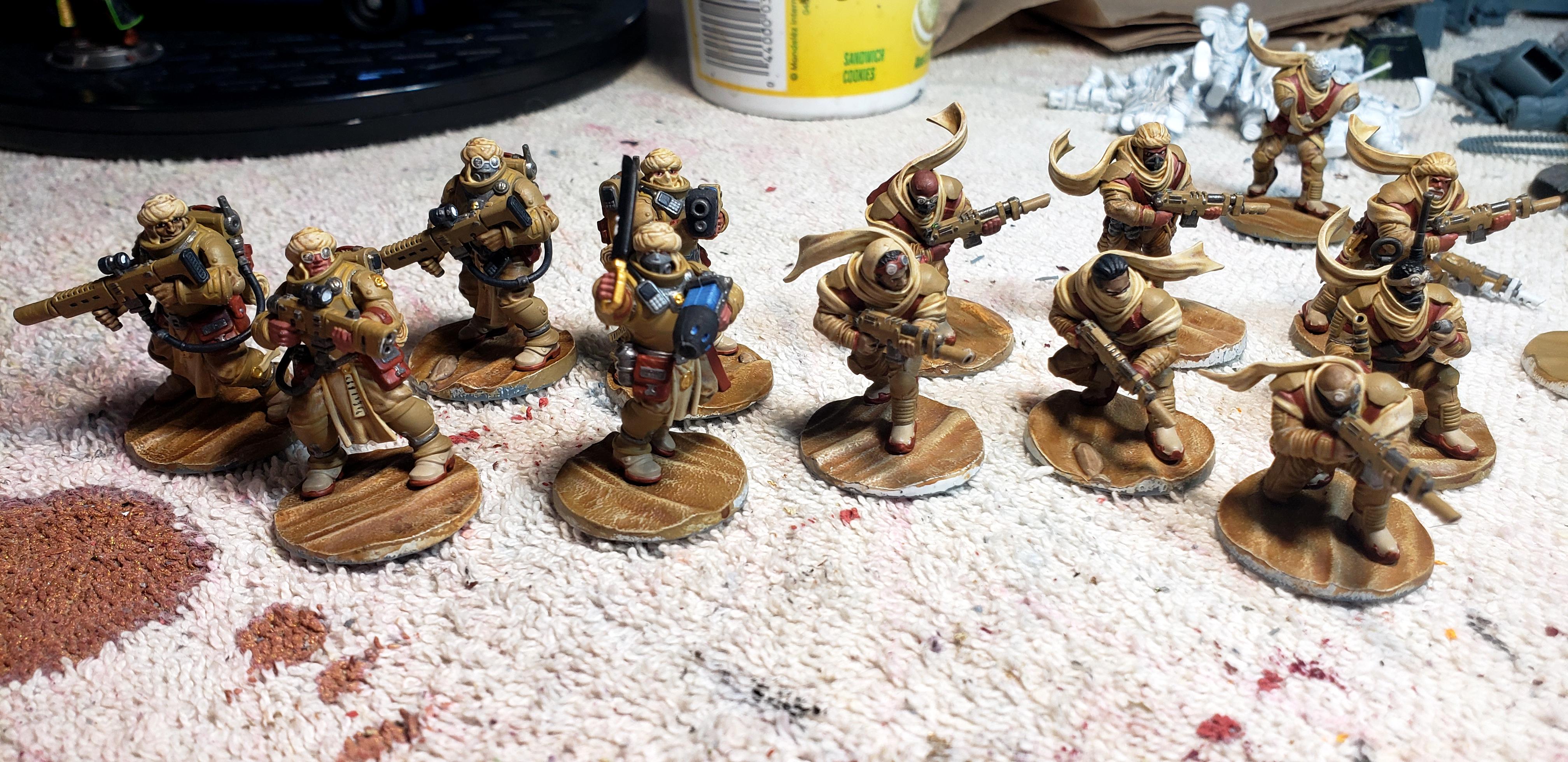 Astra Militarum, Imperial Guard, Tallarn Desert Raiders