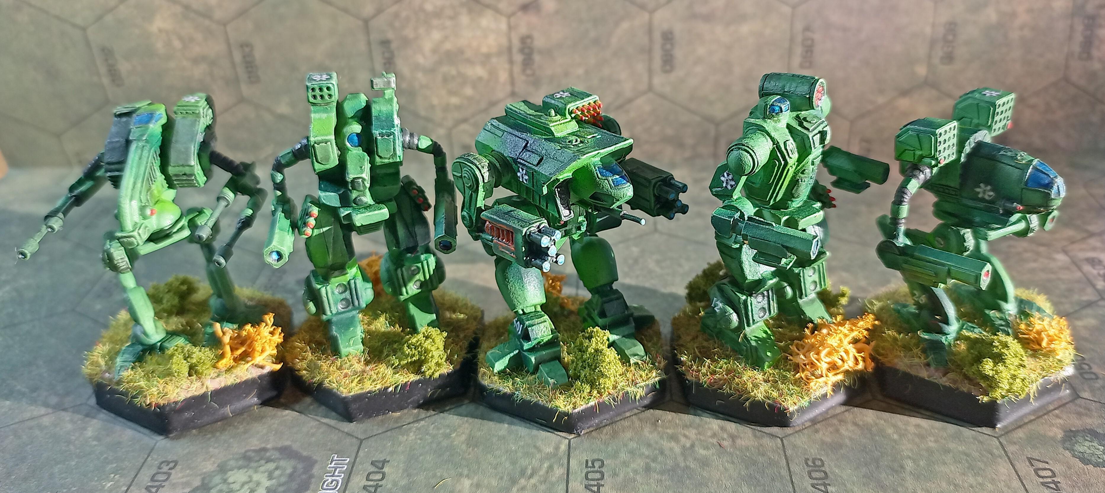 Battletech Clan Ghost Bear Heavy Star