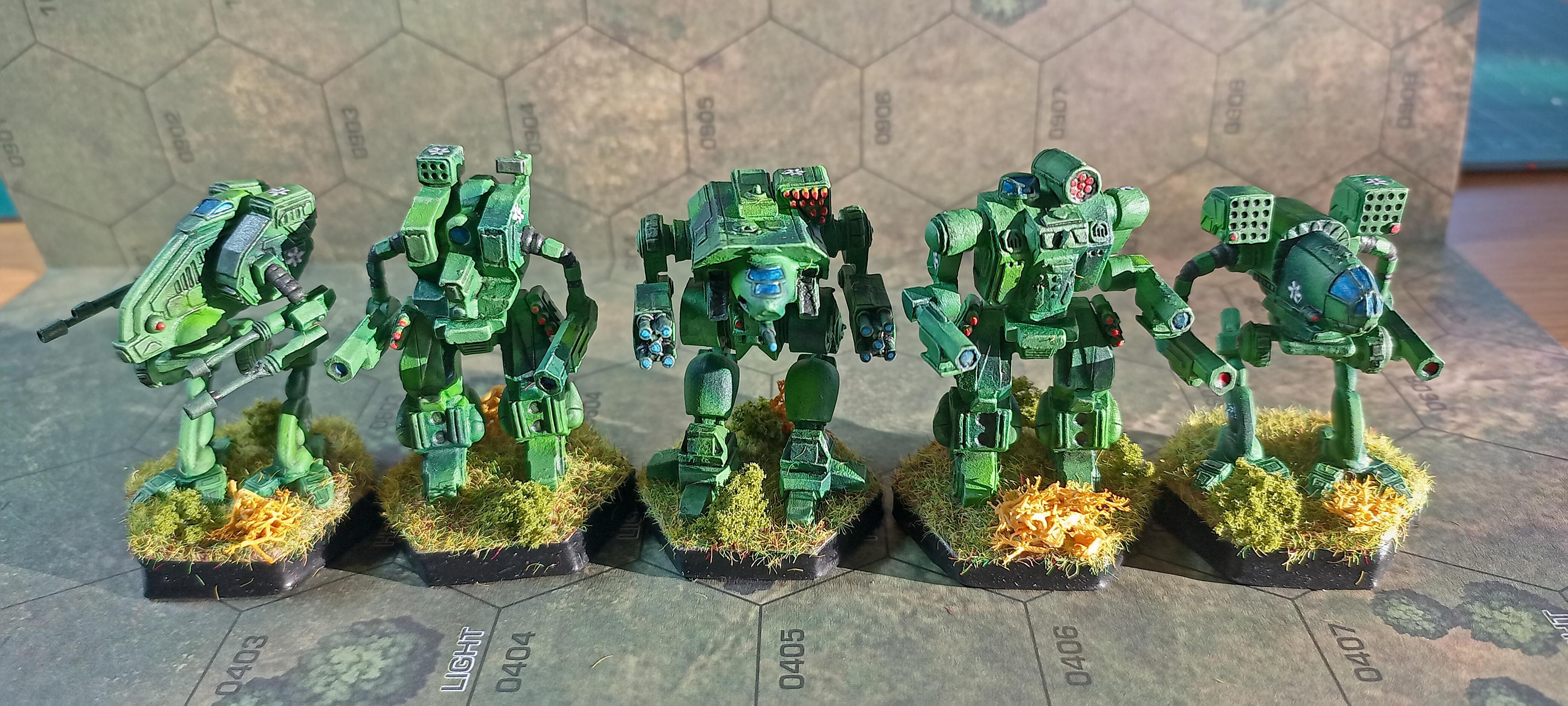 Battletech Clan Ghost Bear Heavy Star