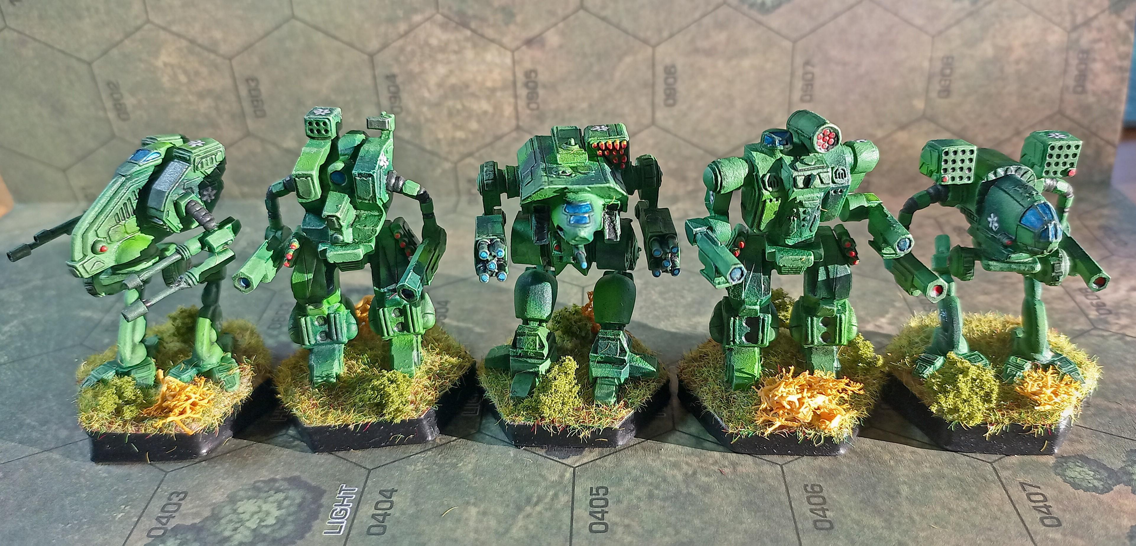 Battletech Clan Ghost Bear Heavy Star
