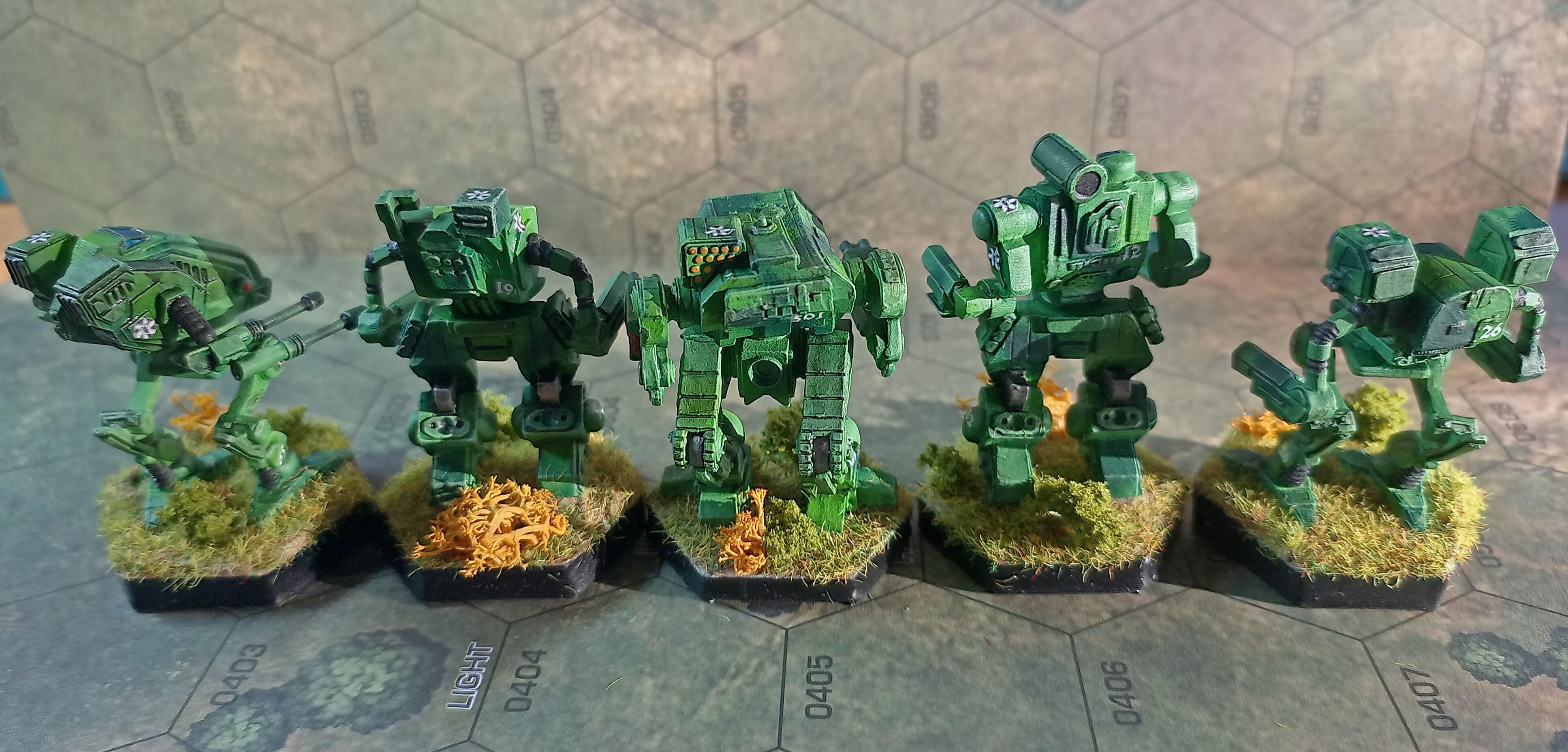 Battletech Clan Ghost Bear Heavy Star