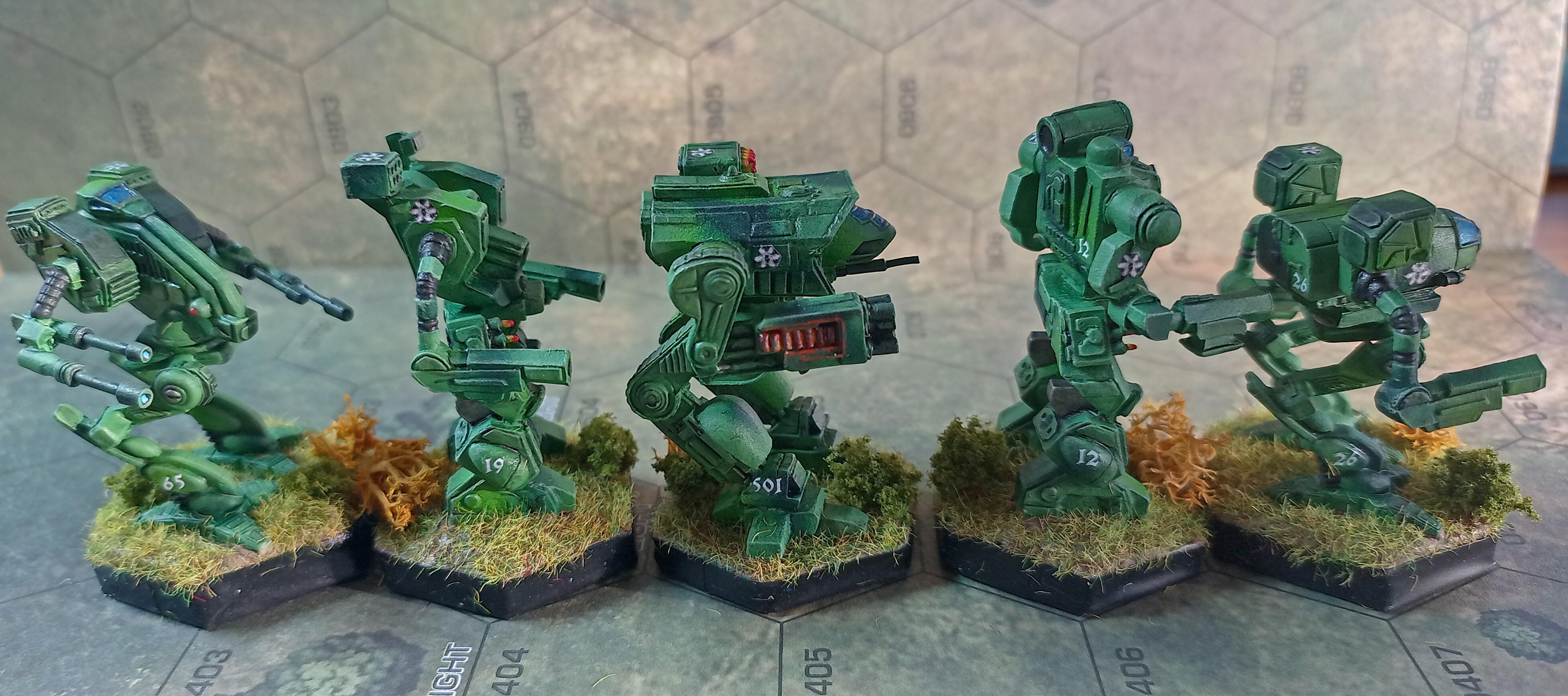 Battletech Clan Ghost Bear Heavy Star