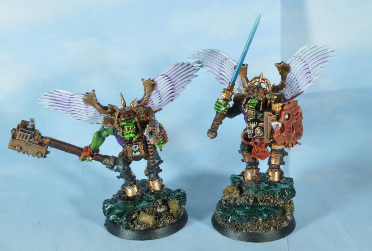 Angel, Conversion, Orks, Stormboyz, Winged