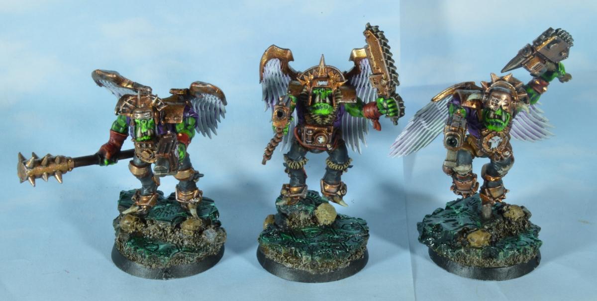 Angel, Conversion, Orks, Stormboyz, Winged