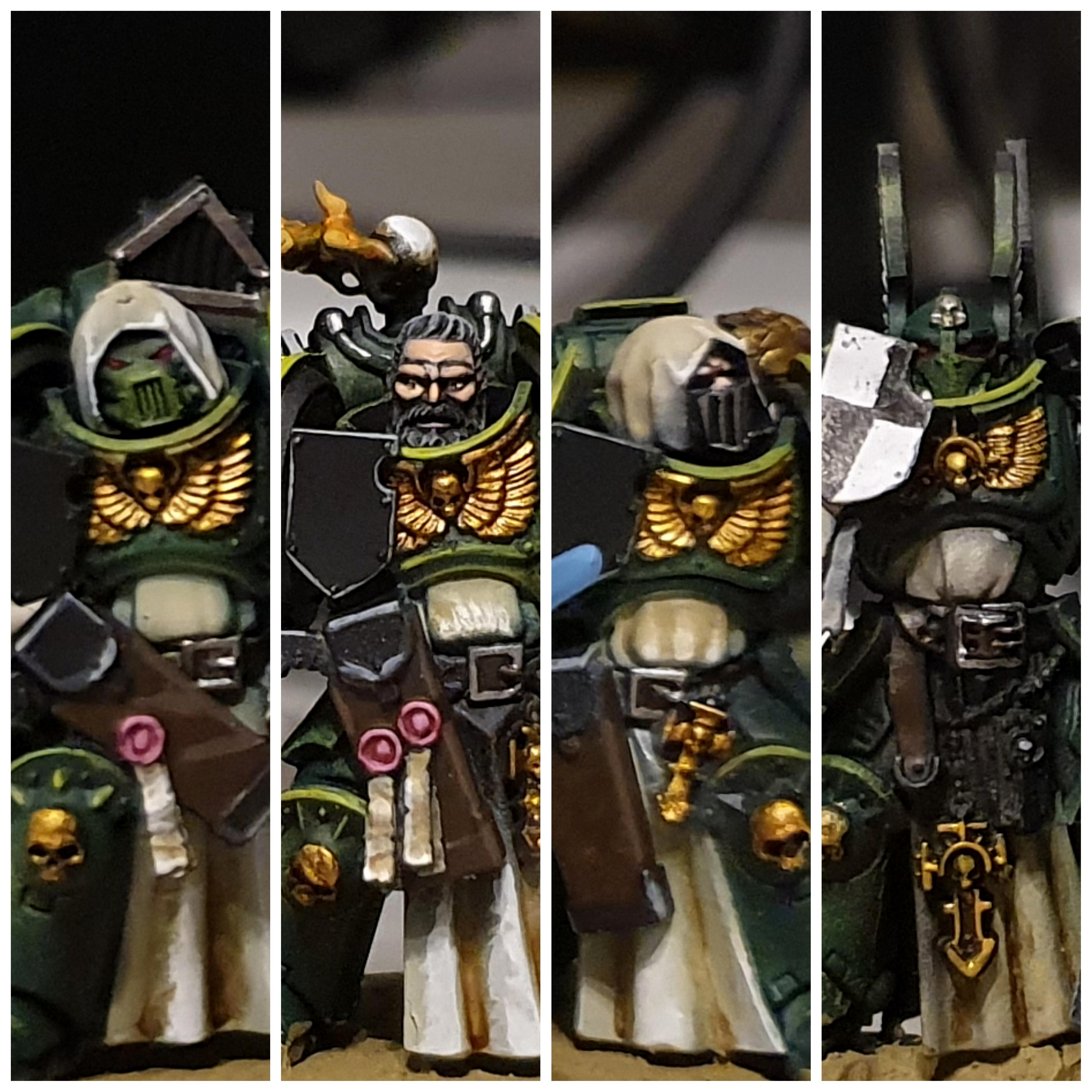 Bladeguard Veterans, Dark Angels, Kitbash