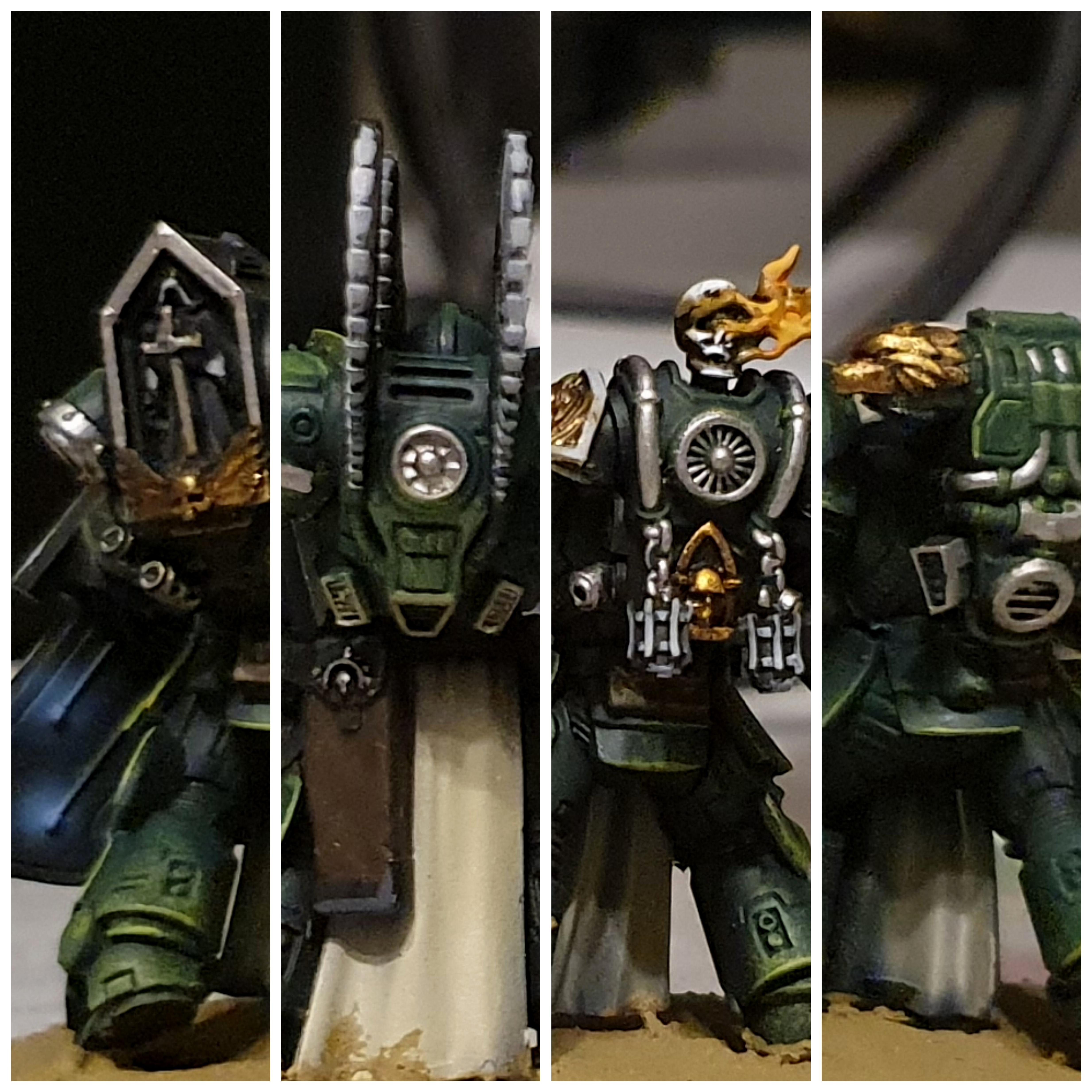 Bladeguard Veterans, Dark Angels, Kitbash