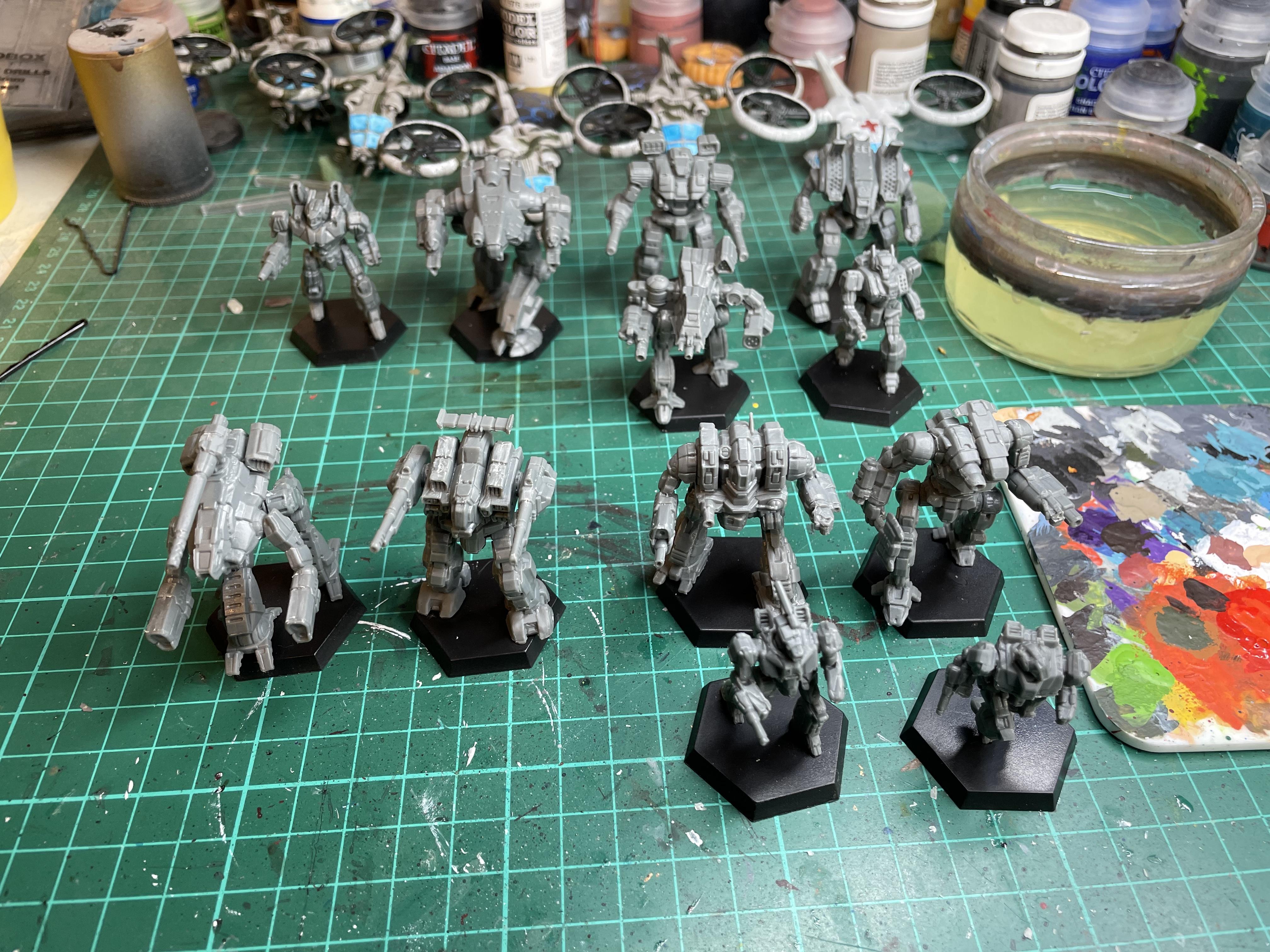 Battletech, Mechs, Reinforcememts