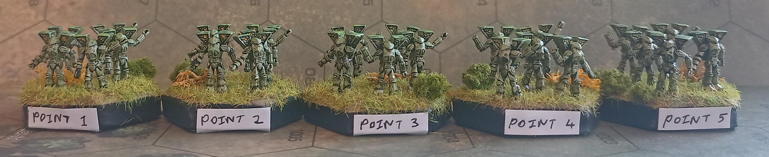 Battletech Clan Ghost Bear Elementals