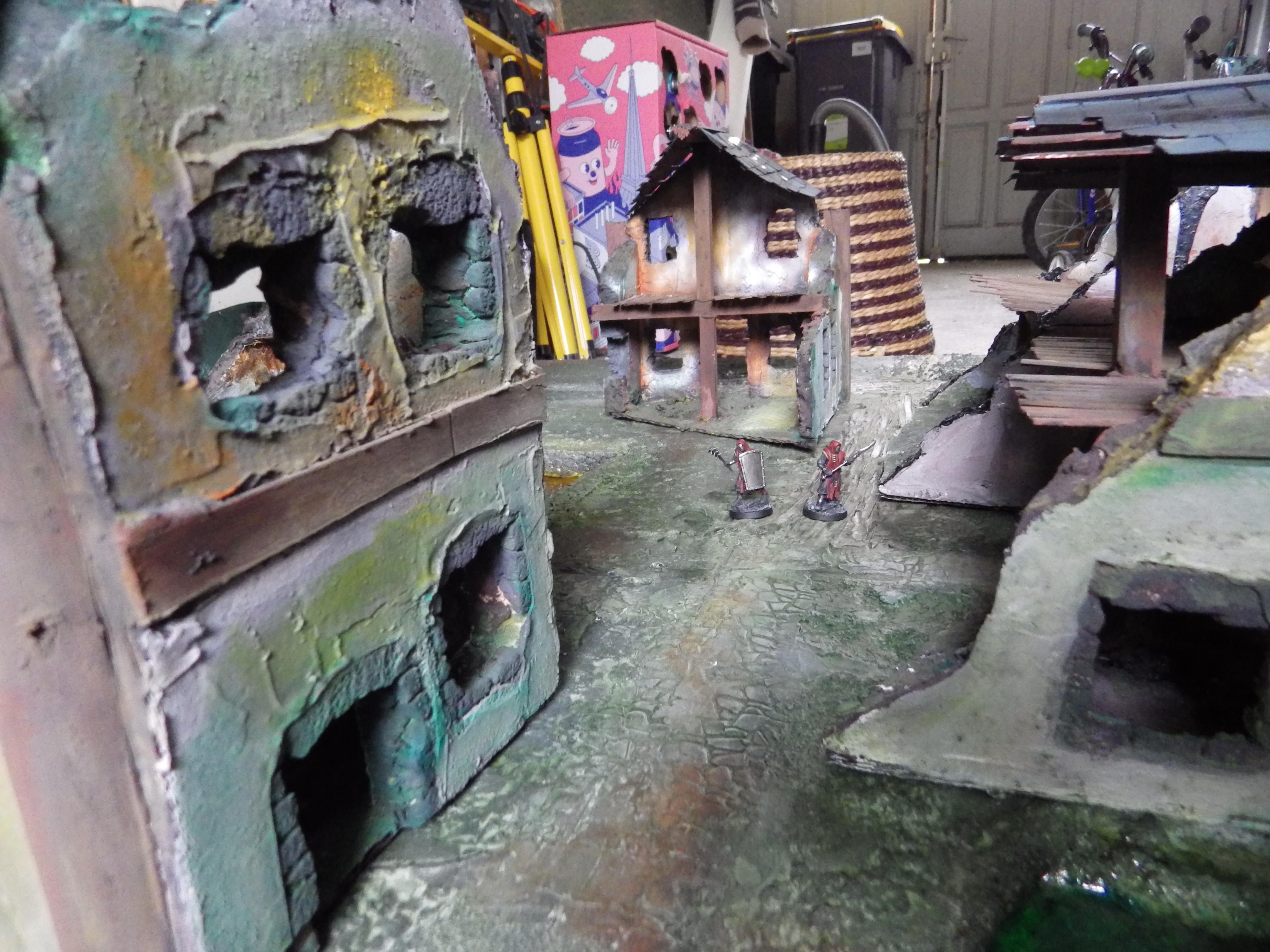 Frostgrave, Game Table, Mordheim, Scratch Build, Terrain