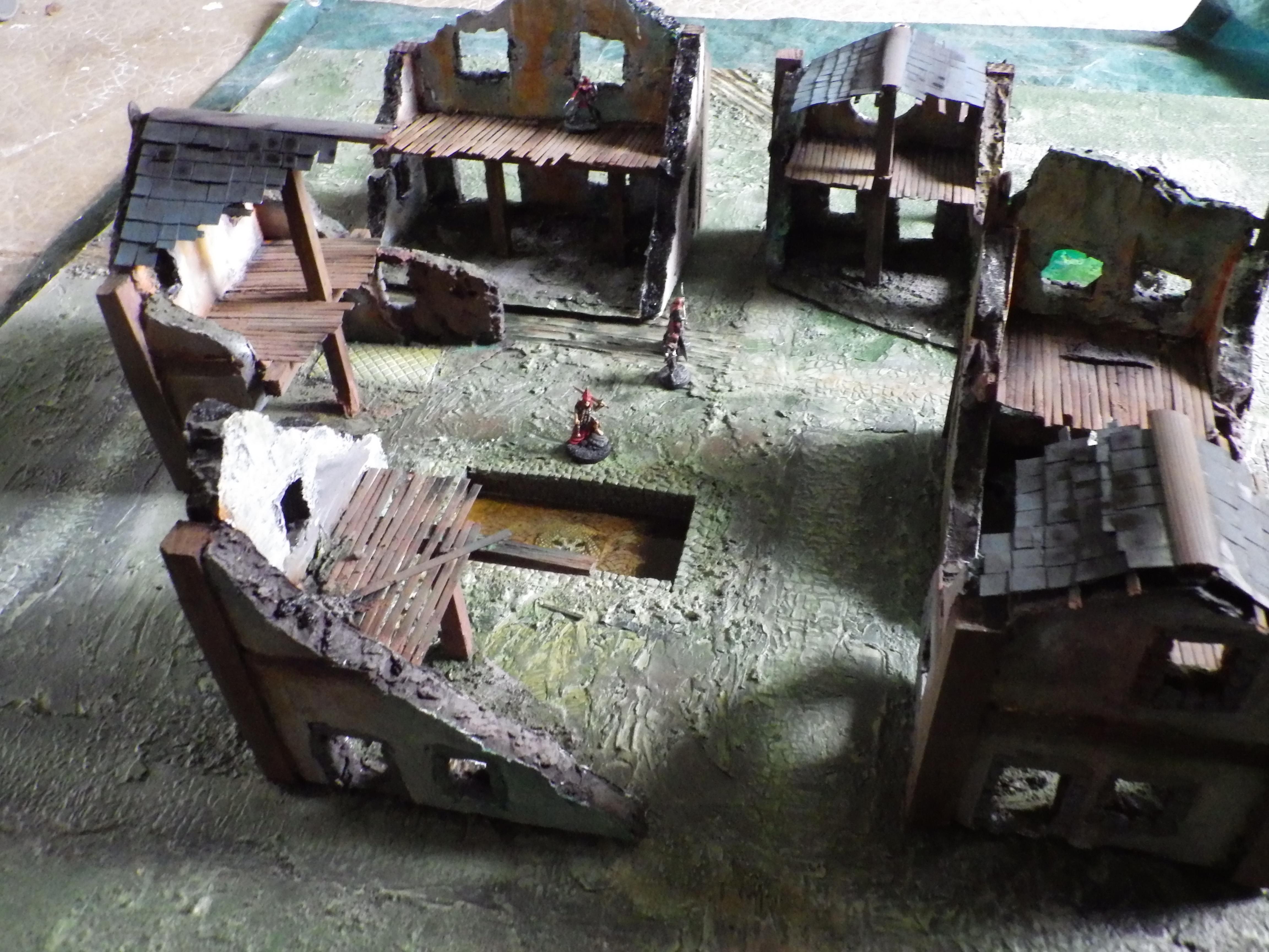 Frostgrave, Game Table, Mordheim, Scratch Build, Terrain