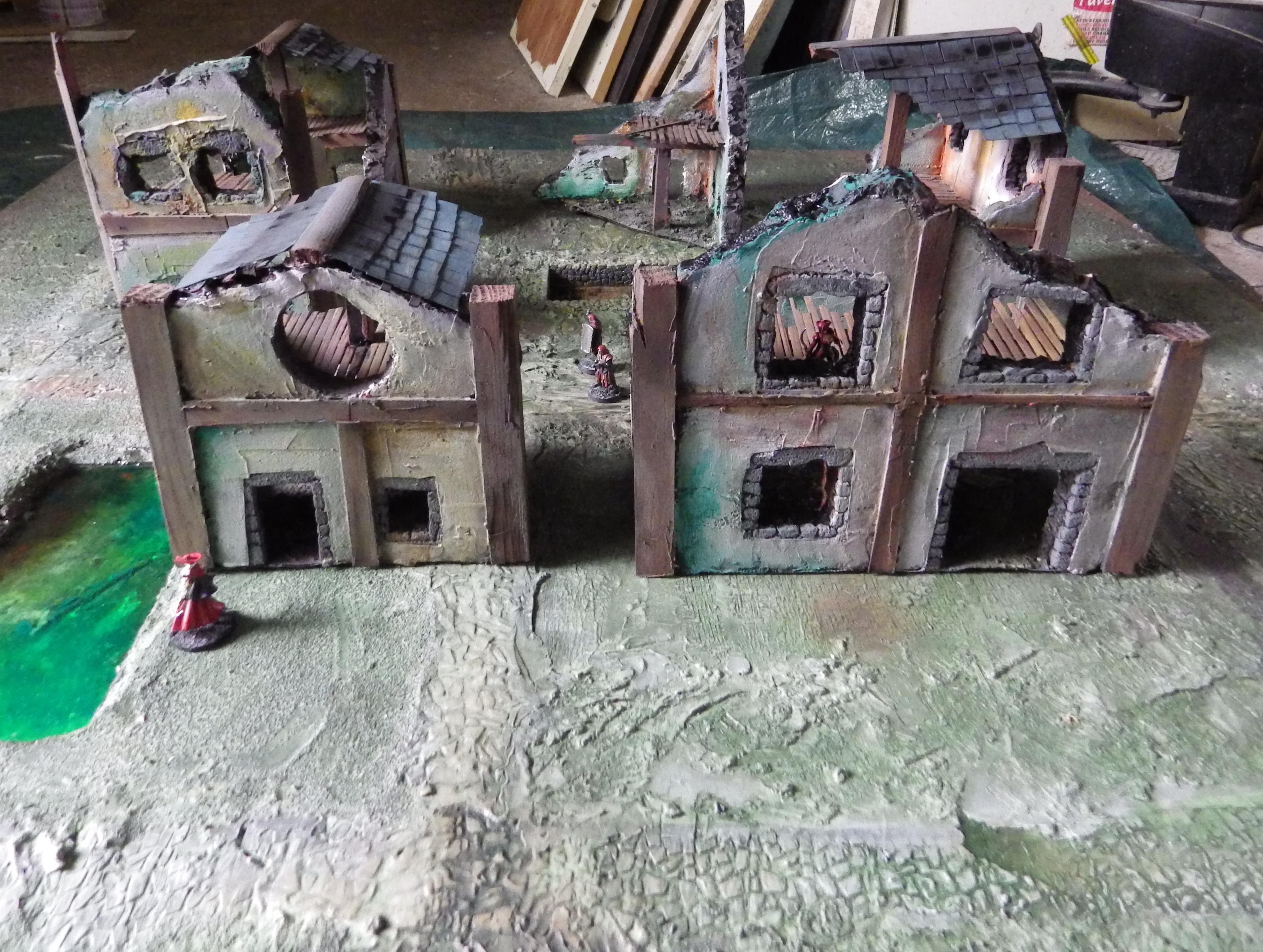 Frostgrave, Game Table, Mordheim, Scratch Build, Terrain