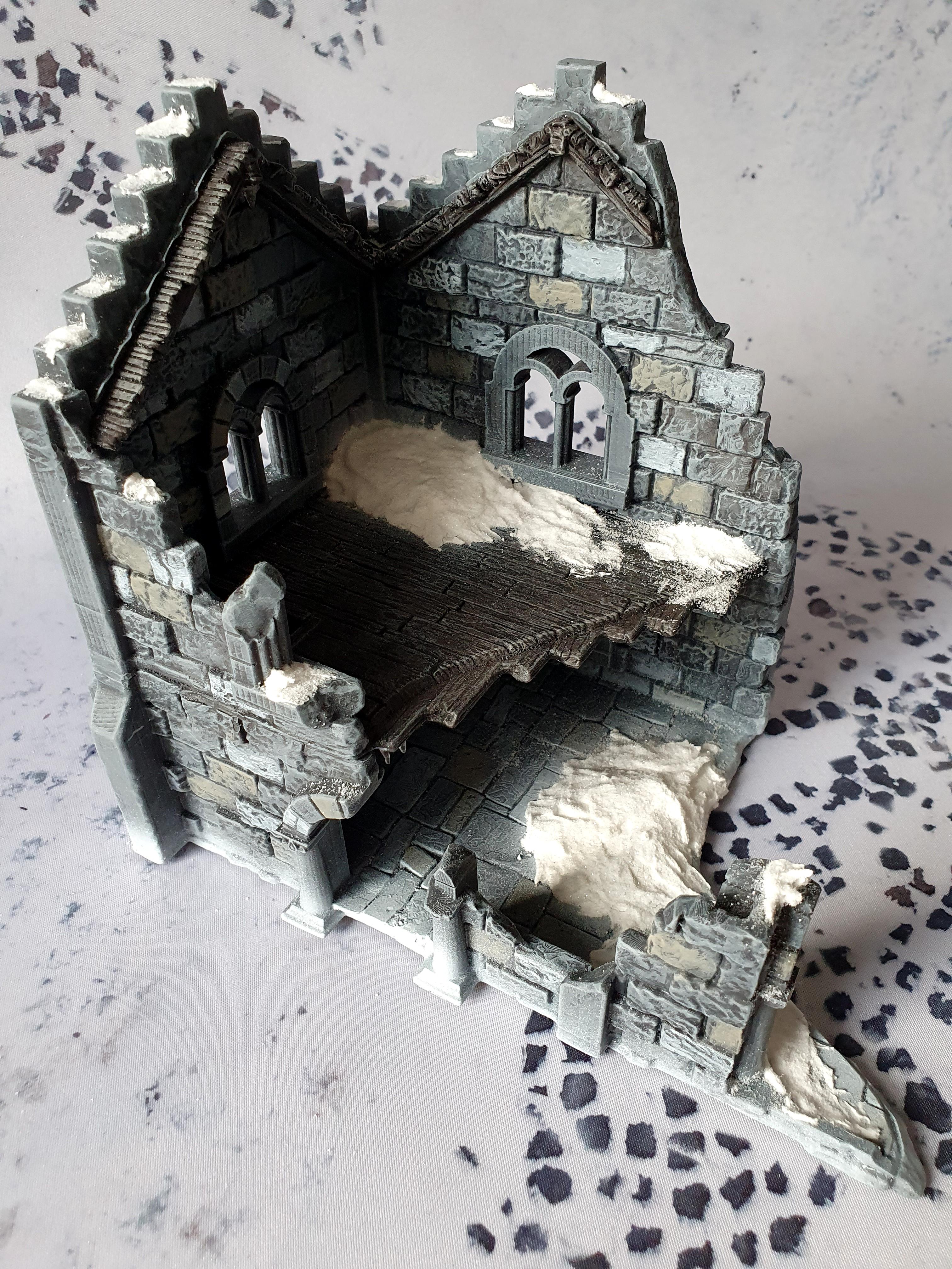 Arkenfel, City Of Arkenfel, Dark Realms, Digital Files By Dark Realms, Winter Terrain