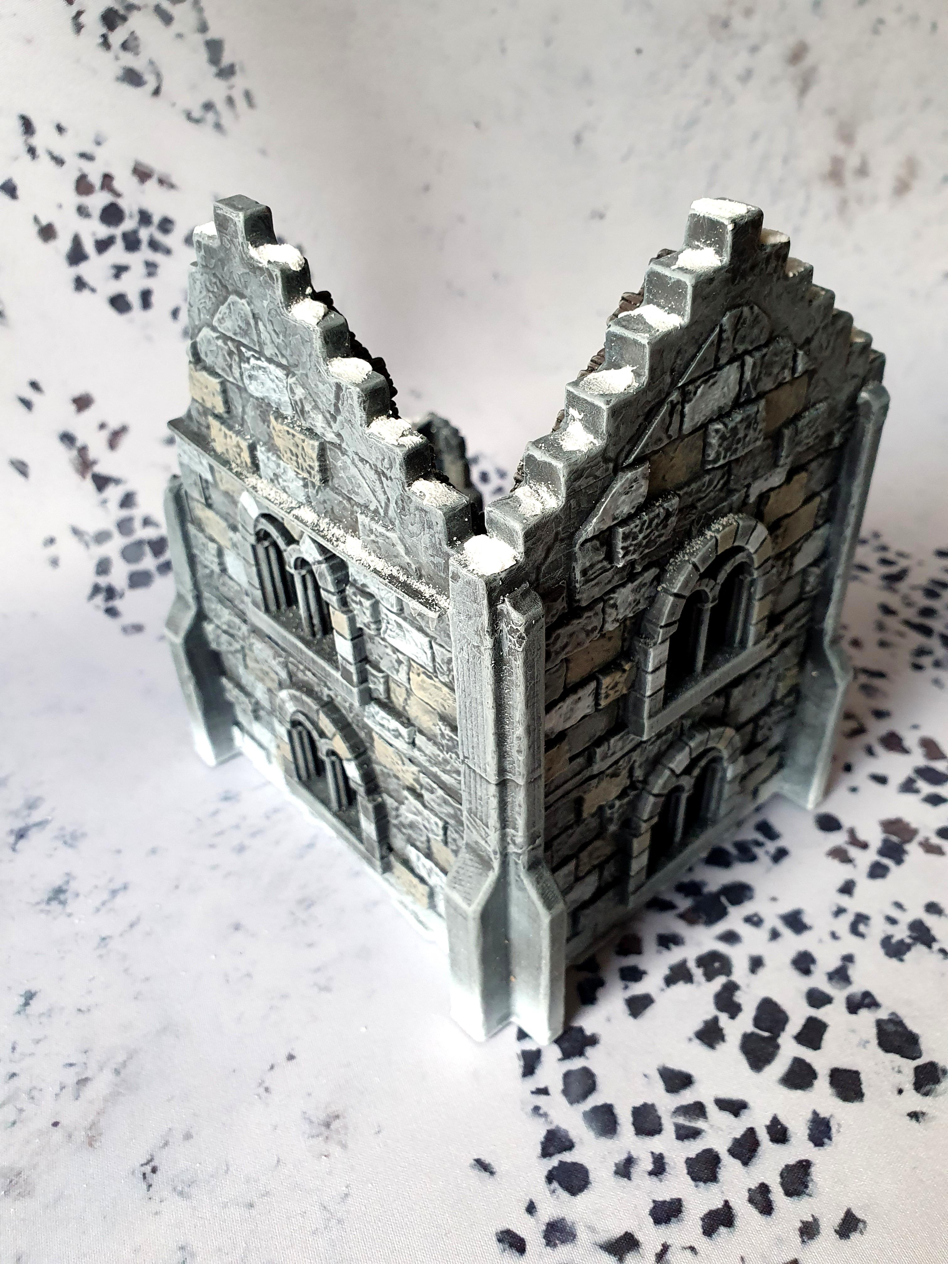 Arkenfel, City Of Arkenfel, Dark Realms, Digital Files By Dark Realms, Winter Terrain