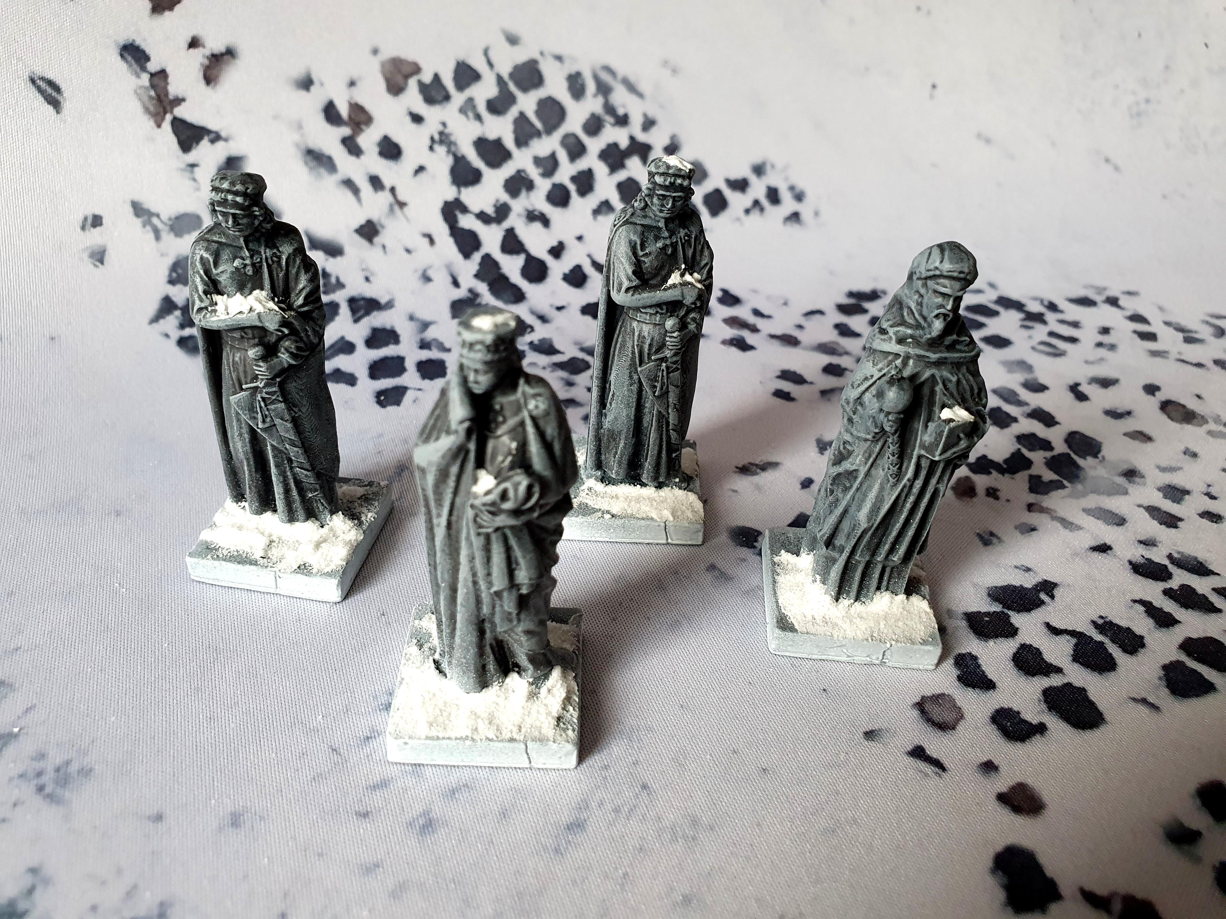 Frostgrave, Statue, Stormguard, Terrain, Winter Wargaming