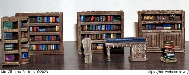 Bfe, Library, Mantic, Oubliette, Terrain