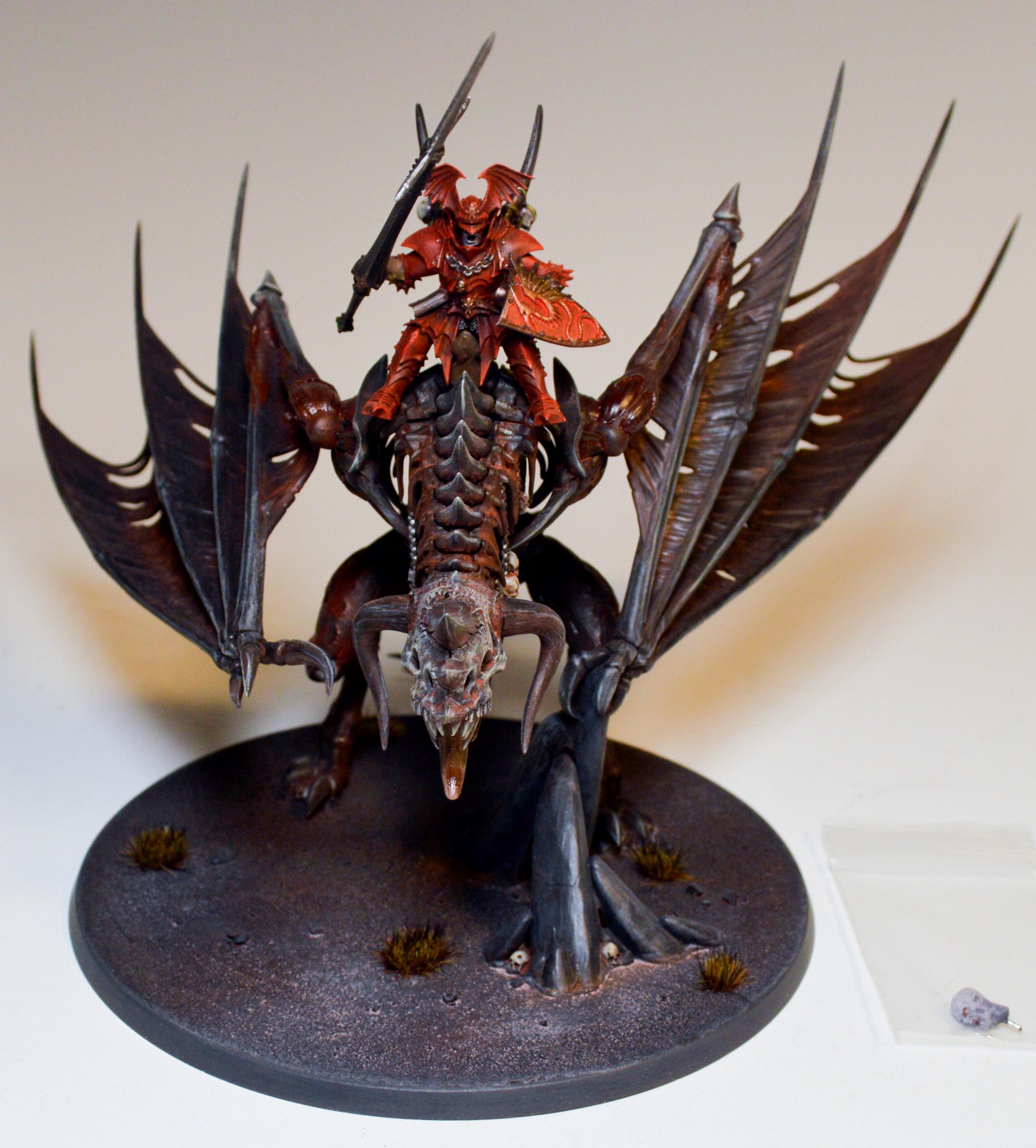 Age Of Sigmar, Soulblight Gravelords, Undead, Vampire, Vampire Lord On Zombie Dragon