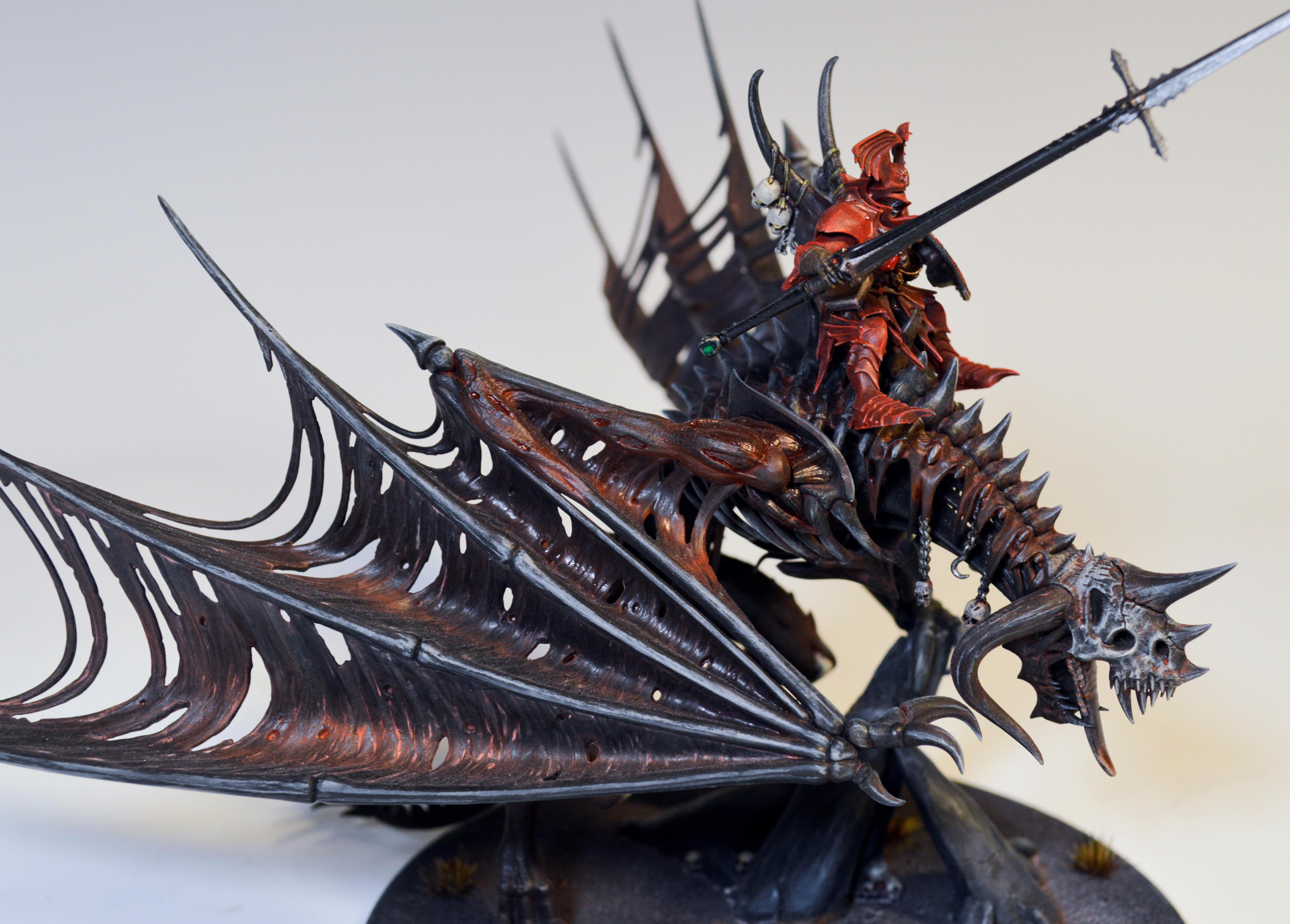 Age Of Sigmar, Soulblight Gravelords, Undead, Vampire, Vampire Lord On Zombie Dragon