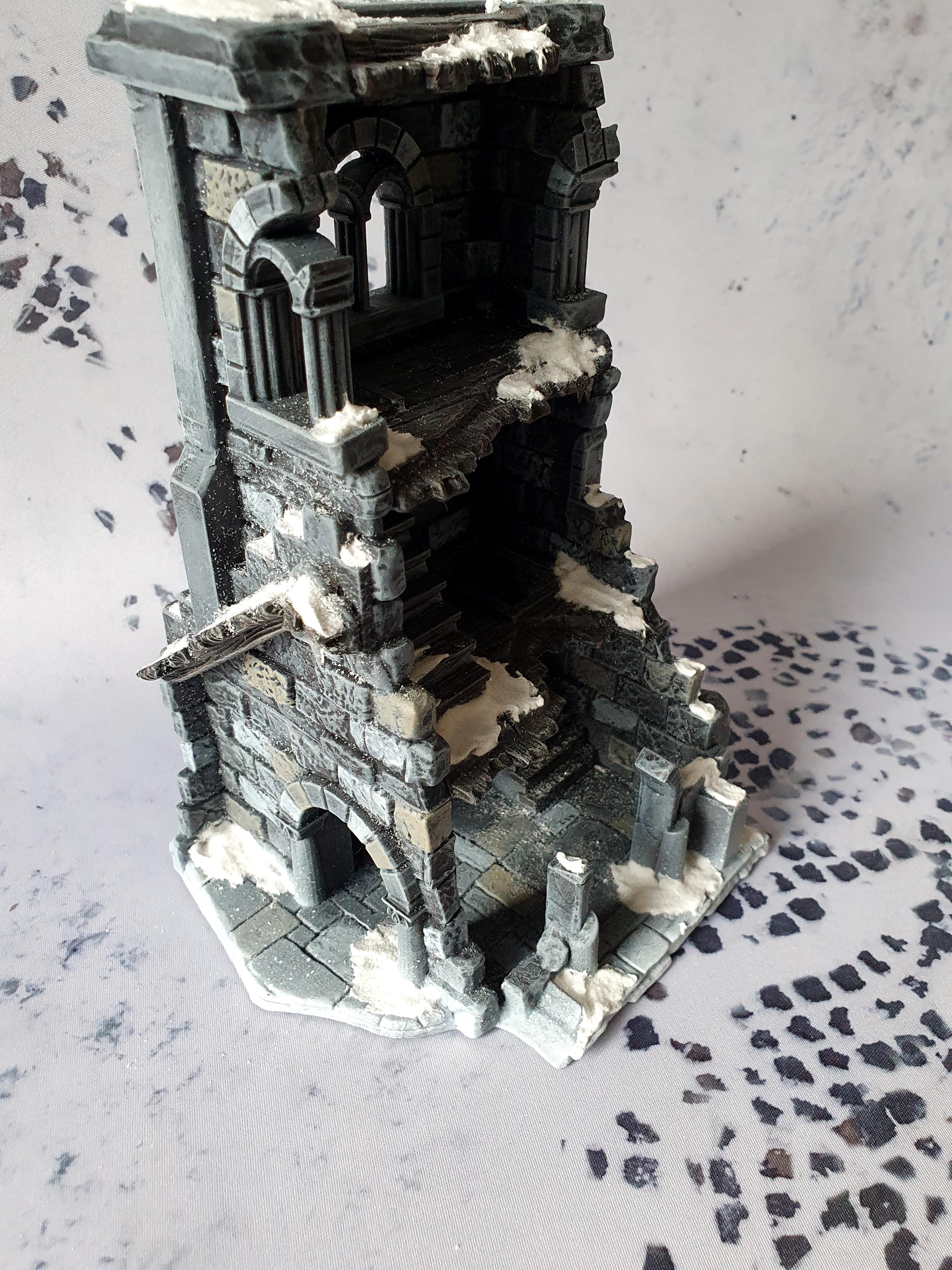 Arkenfel, City Of Arkenfel, Dark Realms, Digital Files By Dark Realms, Winter Terrain