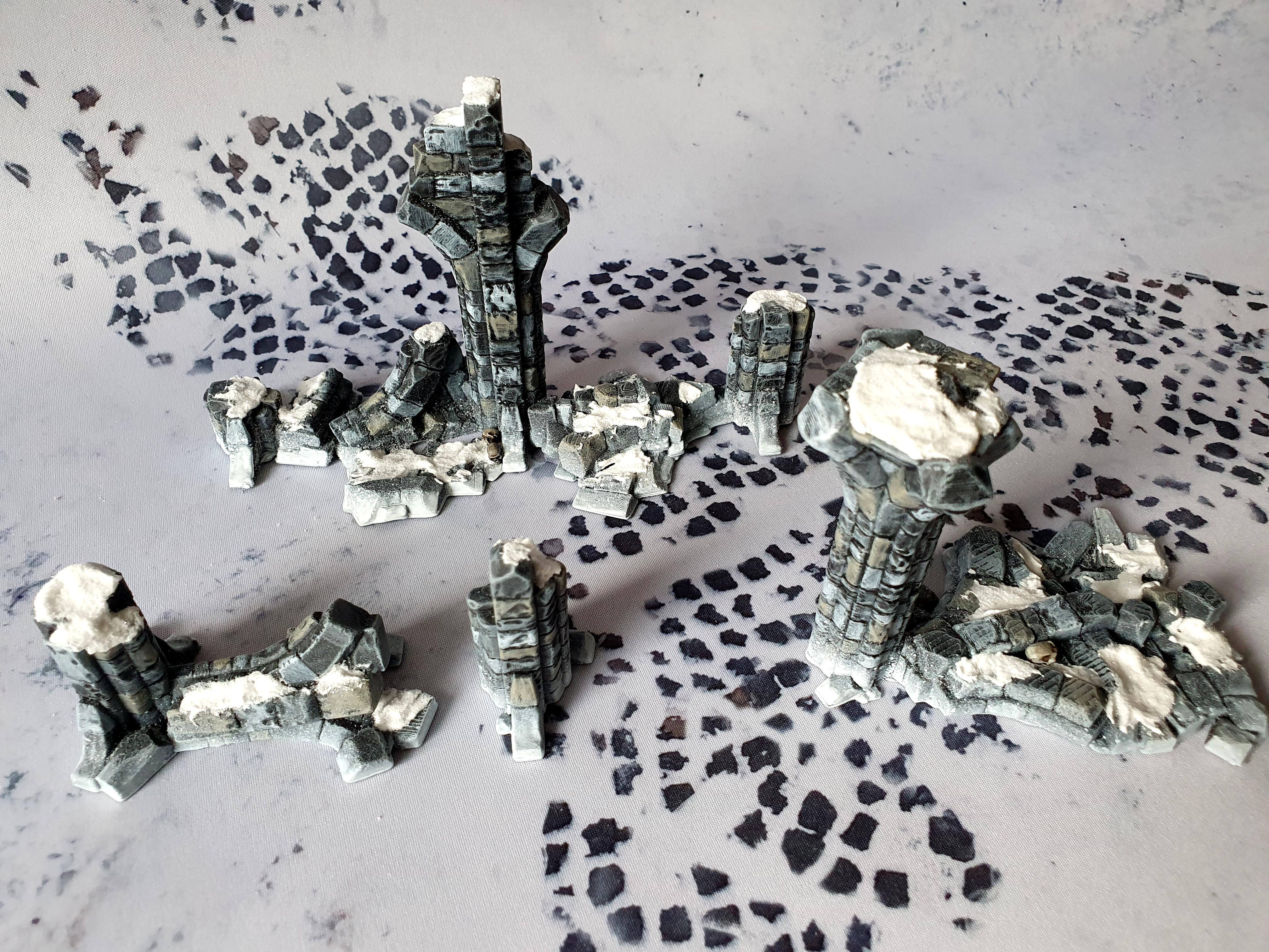Ruins Of Generica, Terrain, Winter Wargaming
