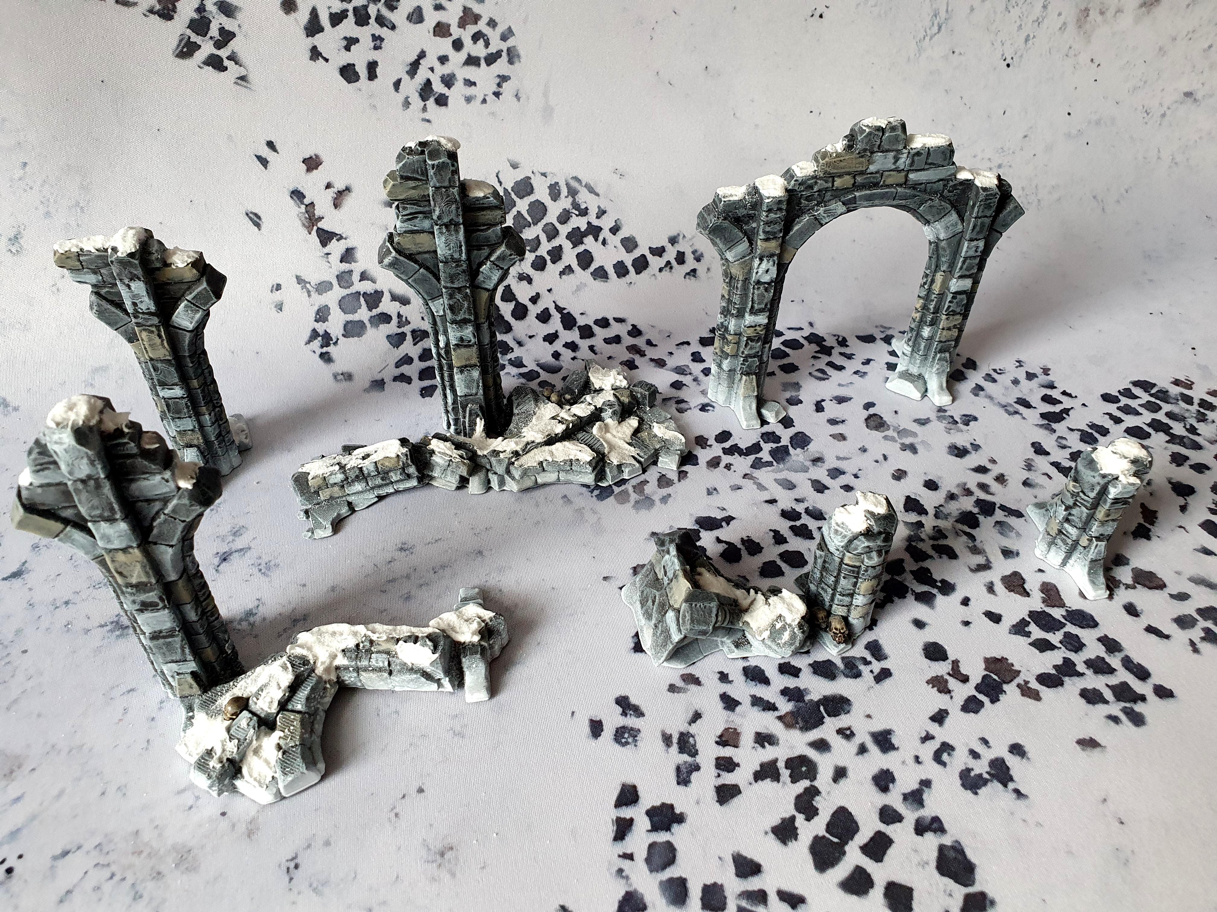 Ruins Of Generica, Terrain, Winter Wargaming